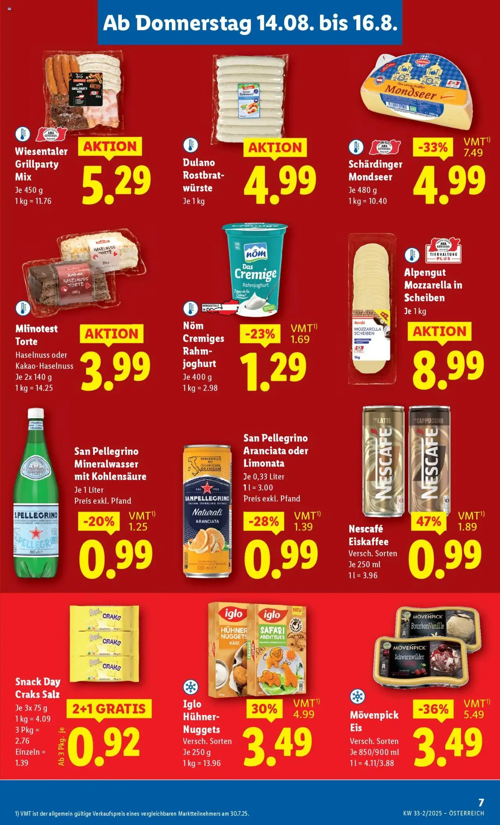 Lidl Flugblatt - Gültiger Prospekt ab 14.08.2025, Seite 9 von insgesamt 42 Lidl Flugblatt - Gültiger Prospekt ab 14.08.2025, Seite 9 von insgesamt 42