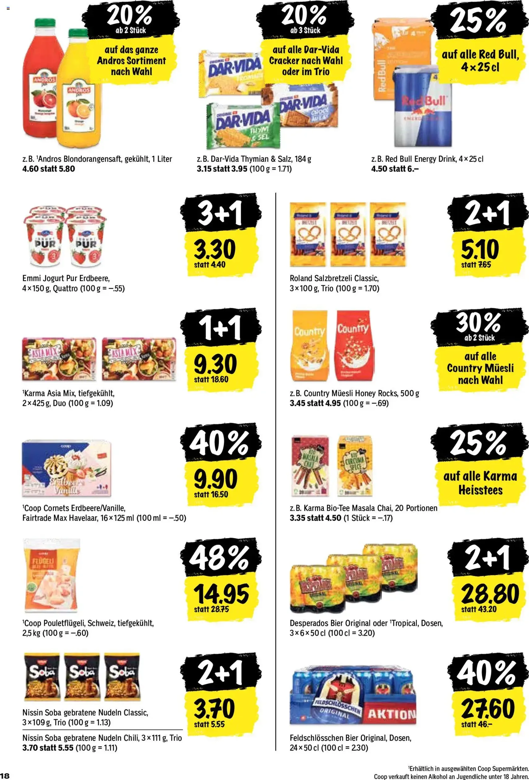 Coop aktionen - Gültiger Prospekt ab 24.09.2026, Seite 18 von insgesamt 24
