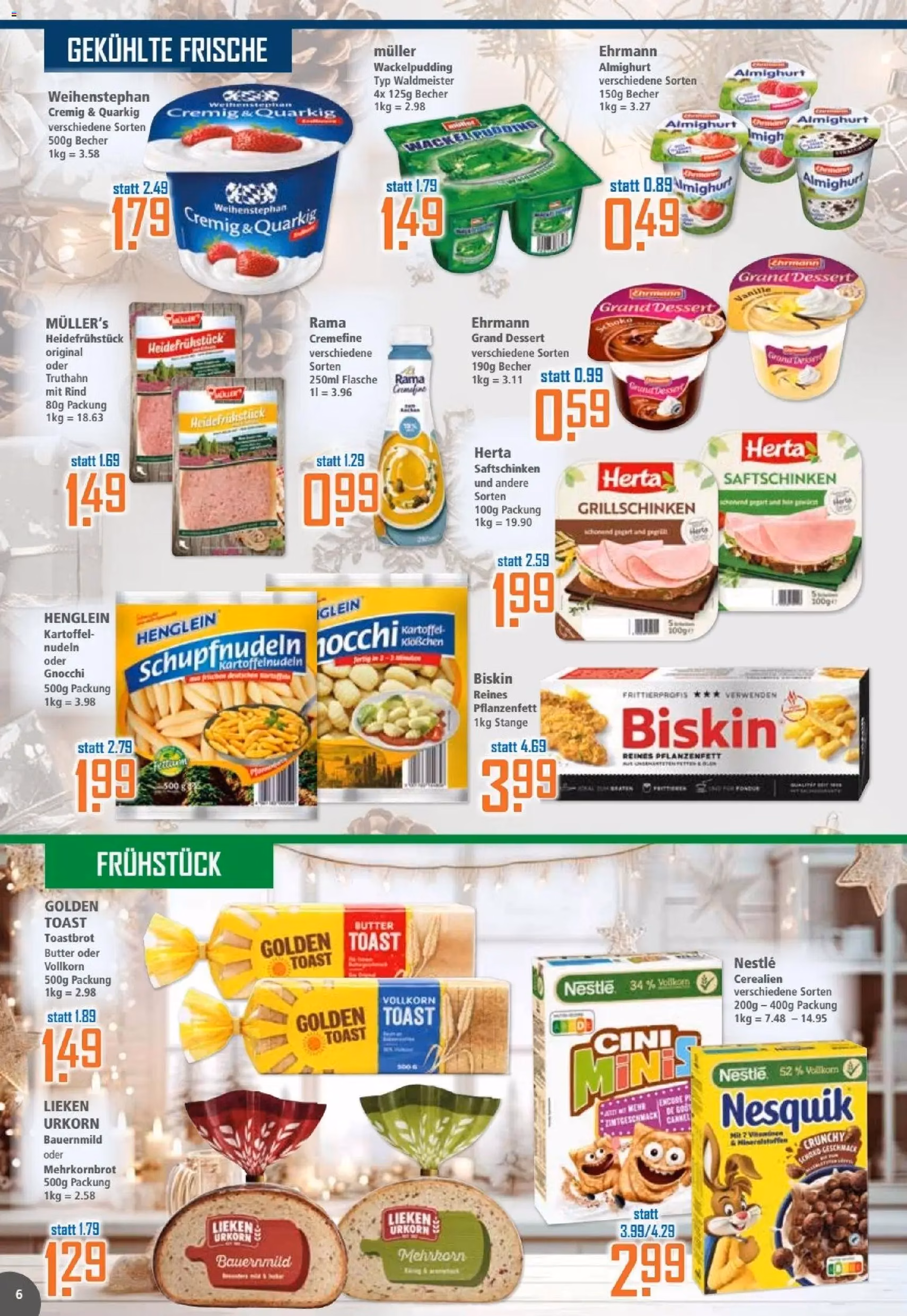 Klaas & Kock Prospekt - Gültiger Prospekt ab 22.12.2025, Seite 6 von insgesamt 12