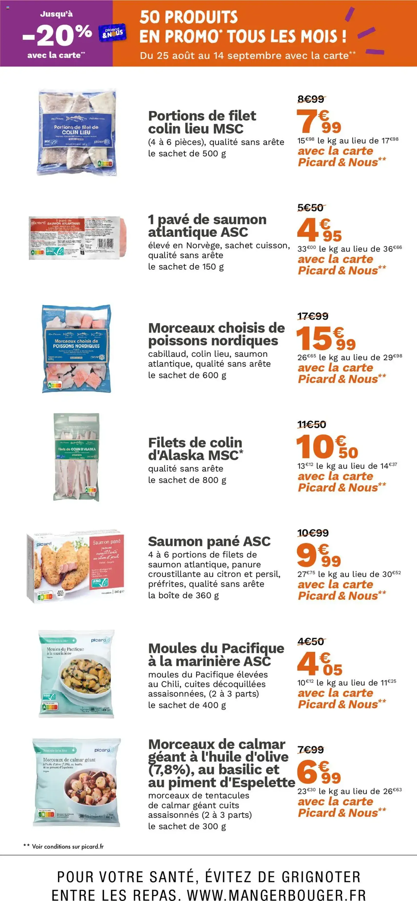 Picard catalogue - brochure valable à partir du 24/08/2025, page 8 sur 15 Picard catalogue - brochure valable à partir du 24/08/2025, page 8 sur 15