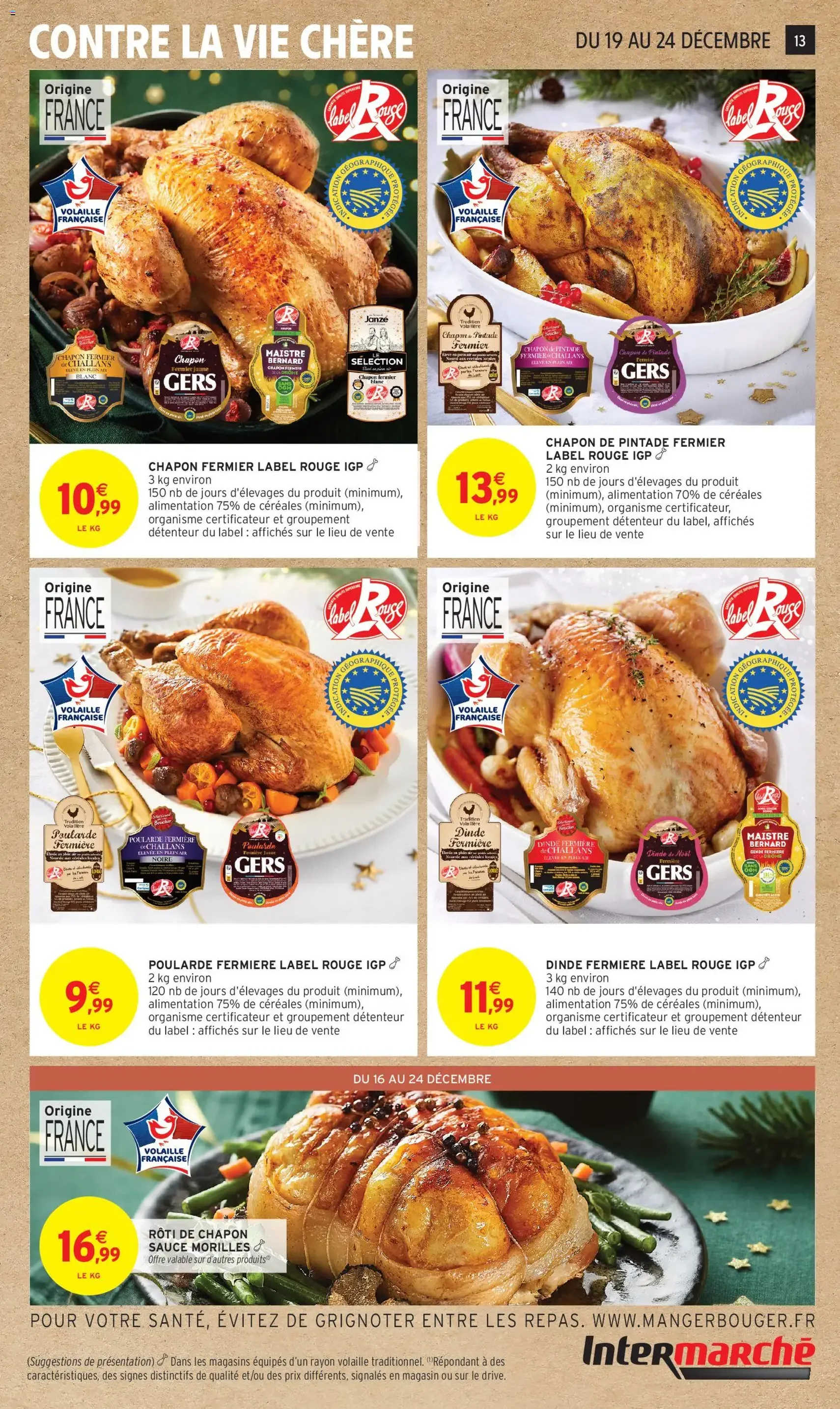 Intermarché catalogue semaine 51 - brochure valable à partir du 16/12/2025, page 13 sur 48