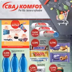 CBA Komfos leták - náhľad letáku platný od 04.09.2025