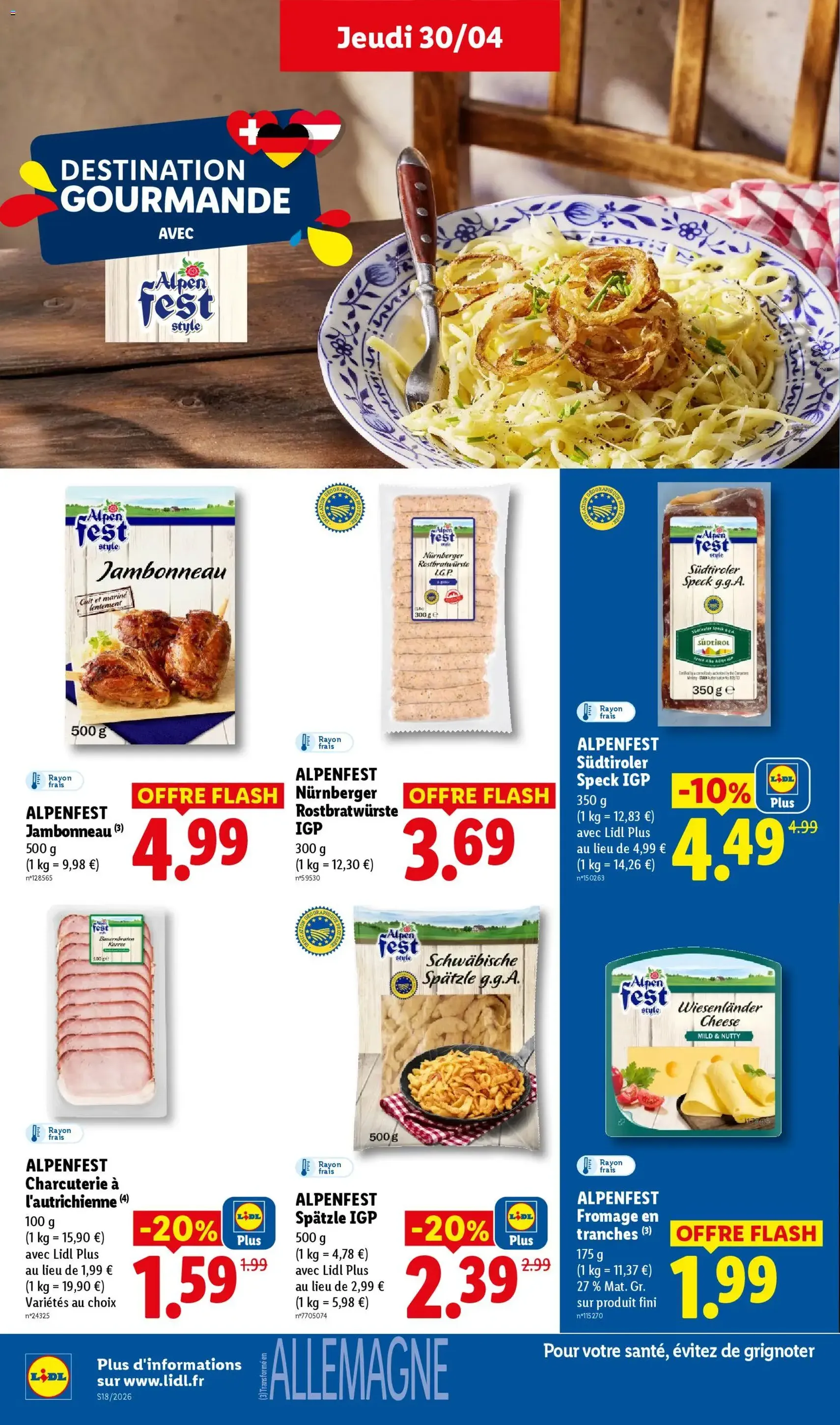 LIDL catalogue - brochure valable à partir du 30/04/2026, page 16 sur 70