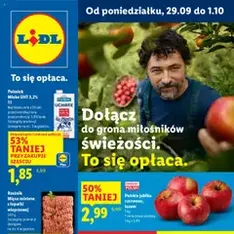 Lidl Gazetka - podgląd gazetki ważnej od 29.09.2025