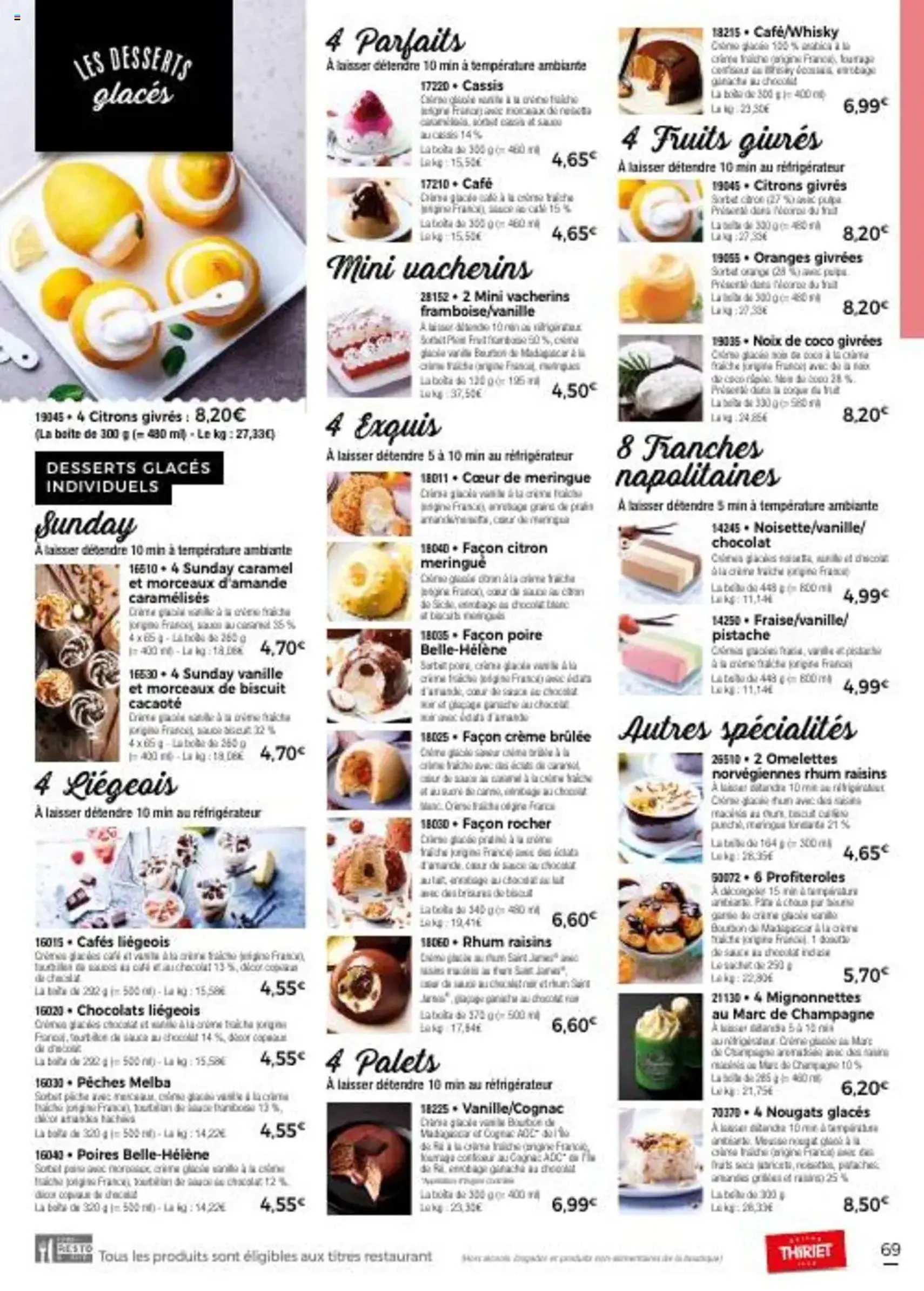 Thiriet catalogue livraison à domicile - brochure valable à partir du 11/07/2025, page 69 sur 80 Thiriet catalogue livraison à domicile - brochure valable à partir du 11/07/2025, page 69 sur 80