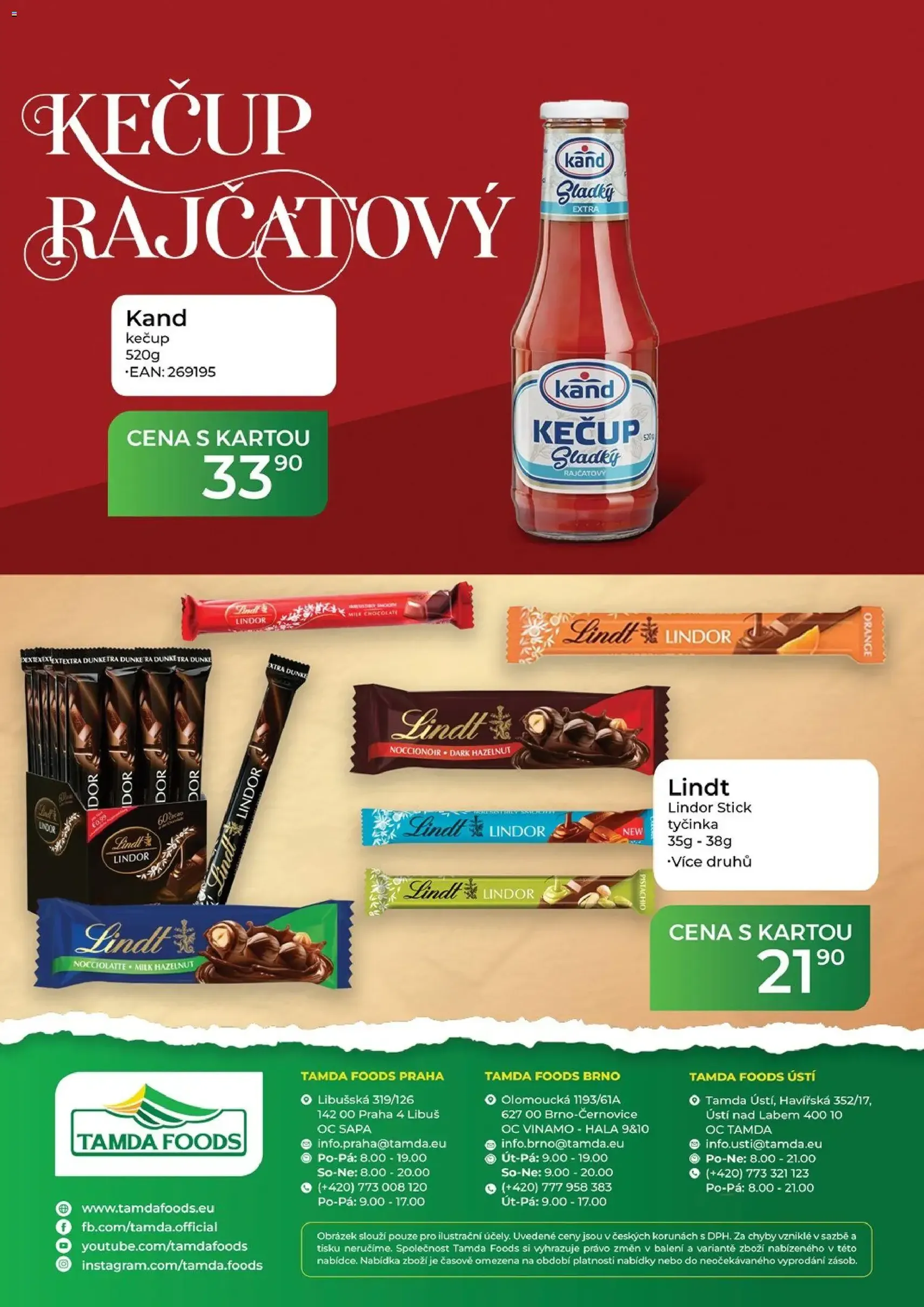 Tamda Foods leták - platný leták od 03.06.2026 strana 64 z 64
