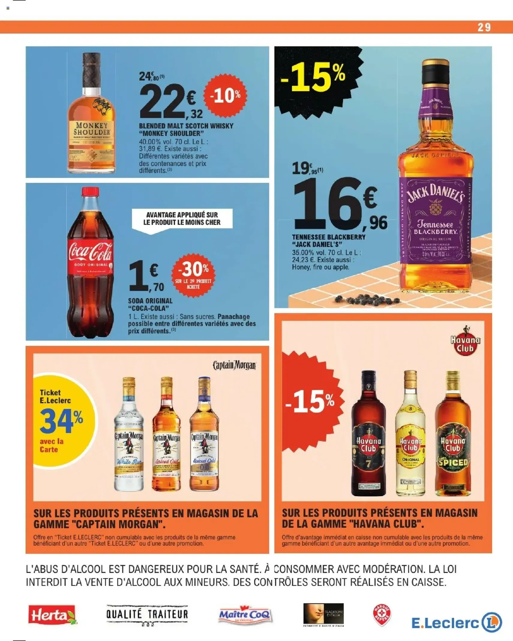 E.Leclerc catalogue de la semaine 17 - brochure valable à partir du 21/04/2026, page 29 sur 44