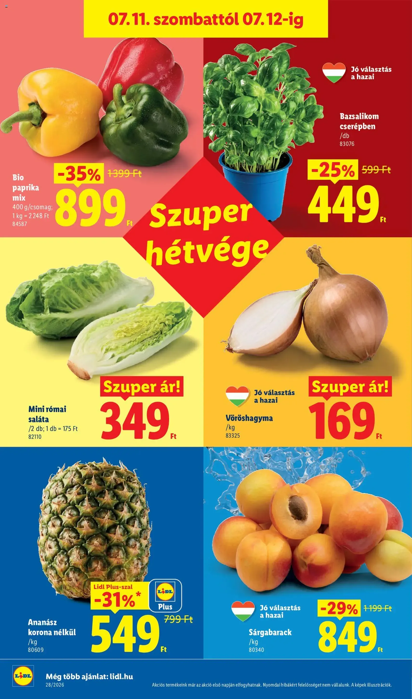 Lidl akciós újság - 2026.07.09. érvényes szórólap 42 oldal 80 oldalból