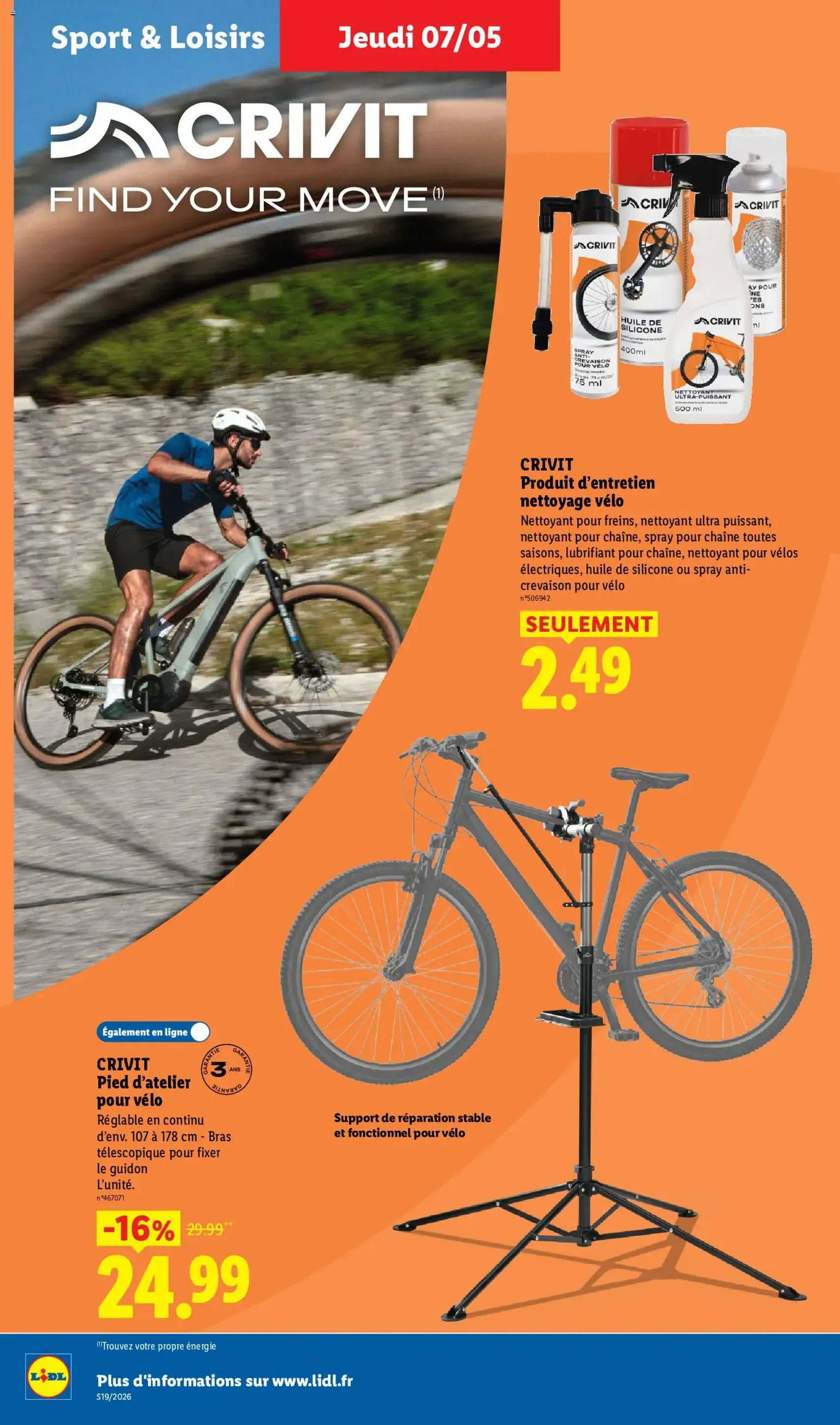 LIDL catalogue - brochure valable à partir du 07/05/2026, page 38 sur 67