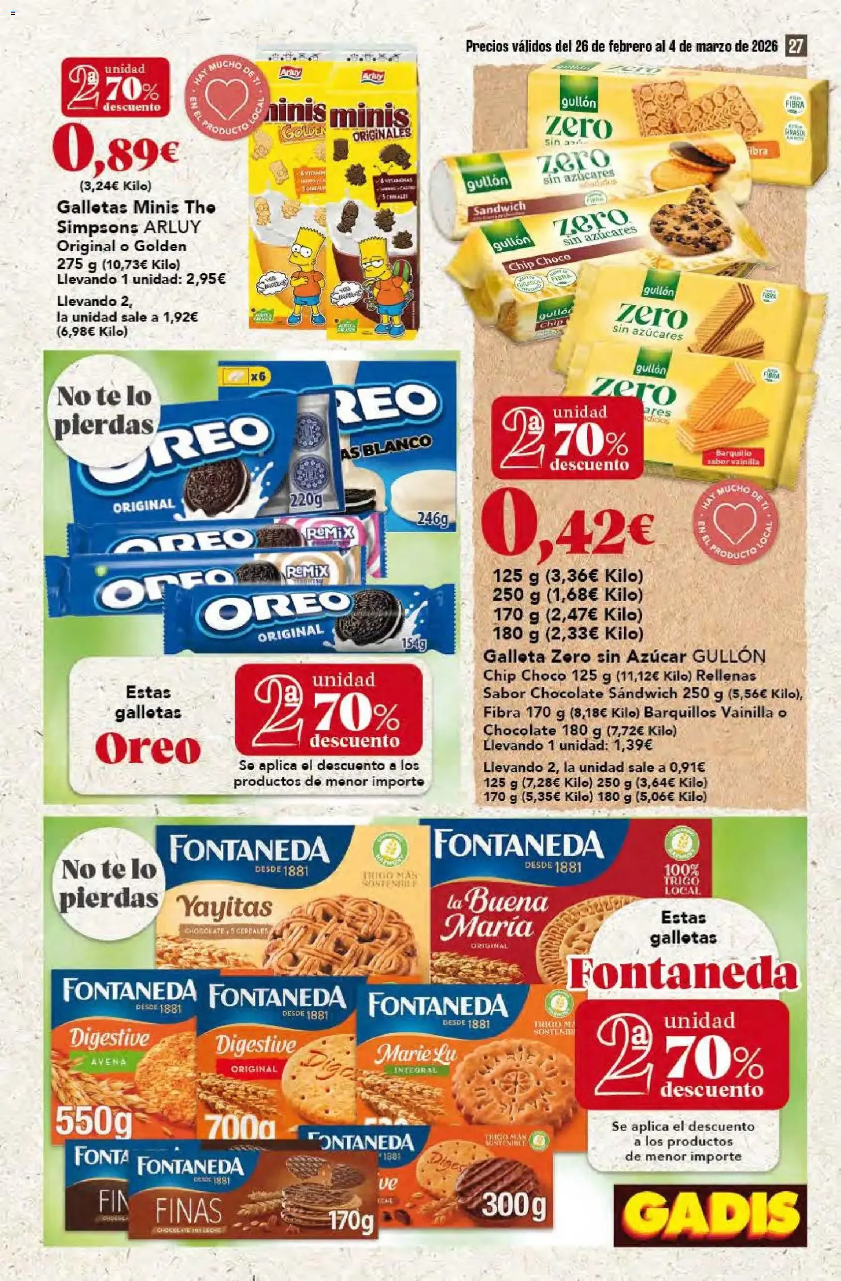 Gadis - folleto - folleto válido desde 26/02/2026 página 27 de 48