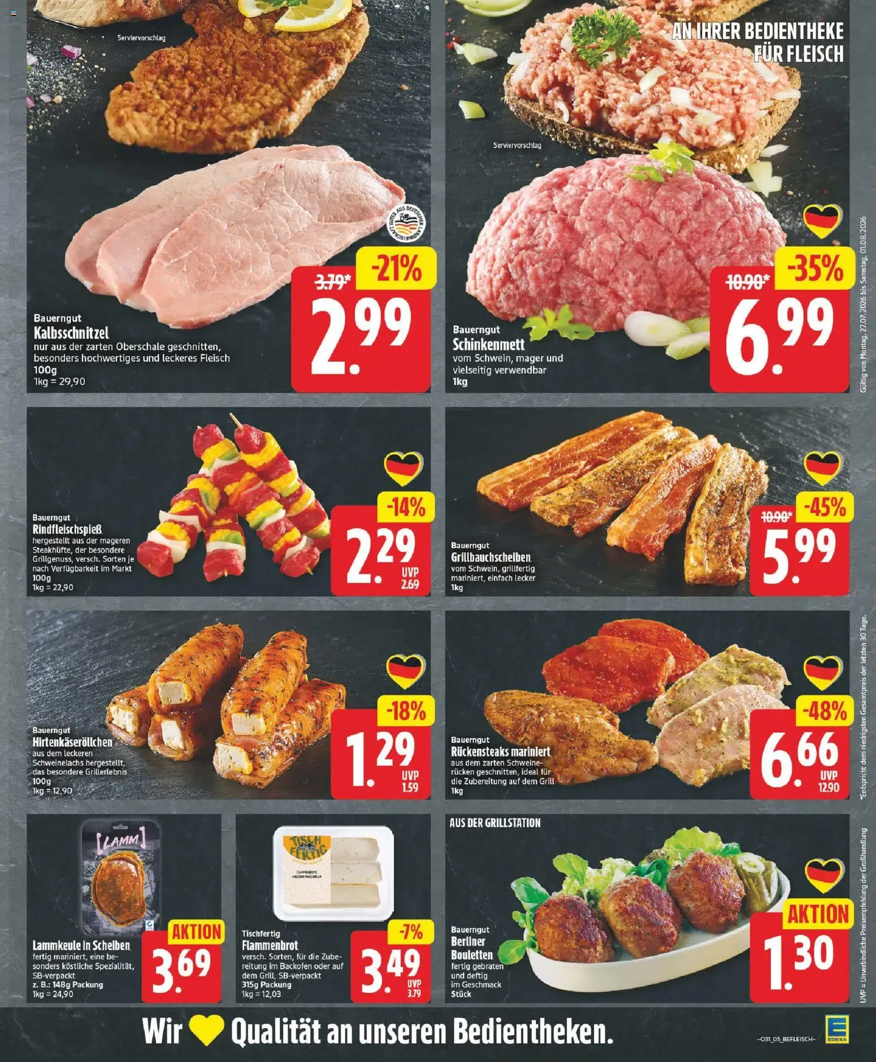 Edeka Prospekt - Gültiger Prospekt ab 27.07.2026, Seite 5 von insgesamt 28