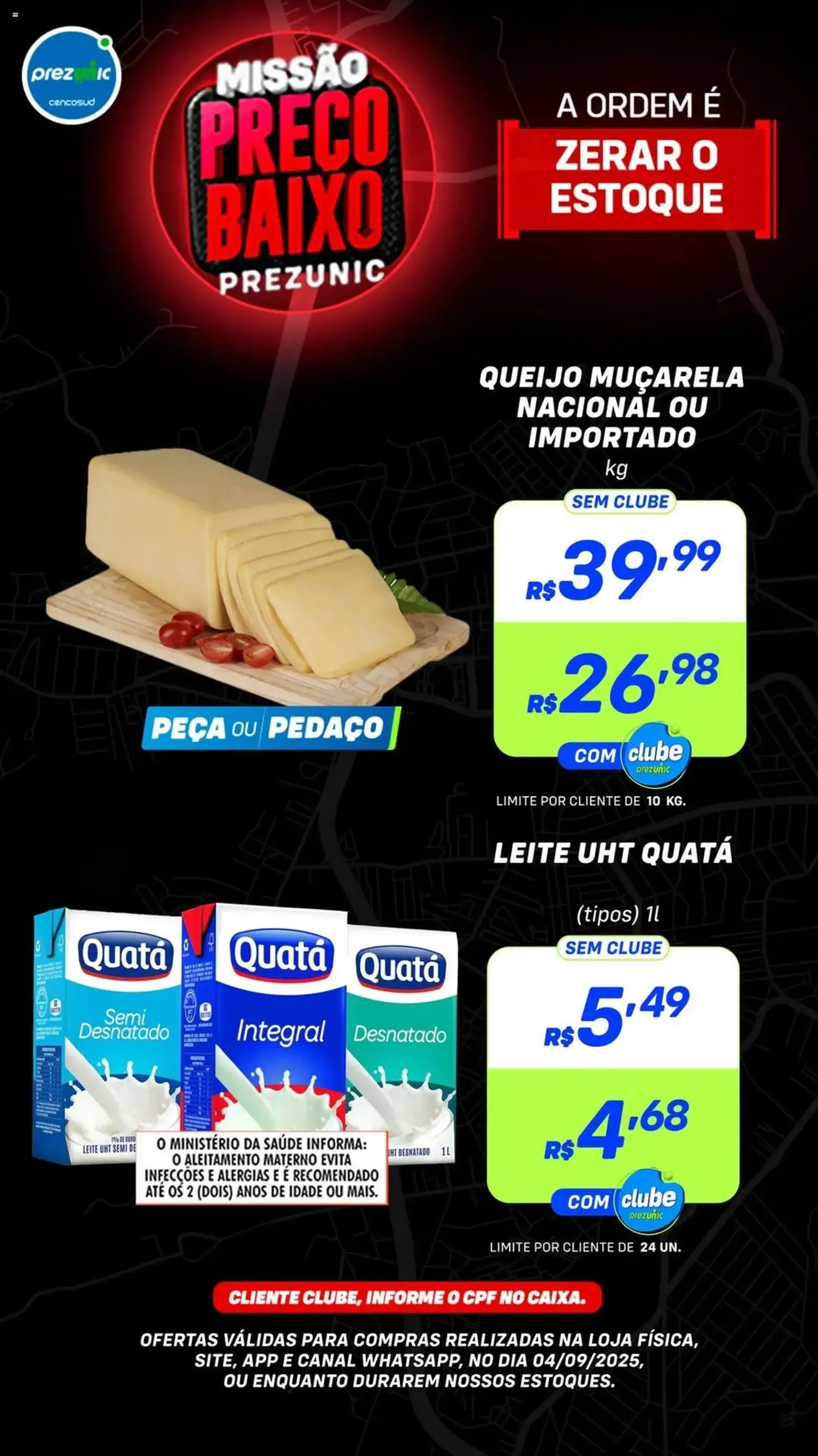 Encarte Prezunic - folheto válido a partir de 04/09/2025 página 8 de 8 Encarte Prezunic - folheto válido a partir de 04/09/2025 página 8 de 8