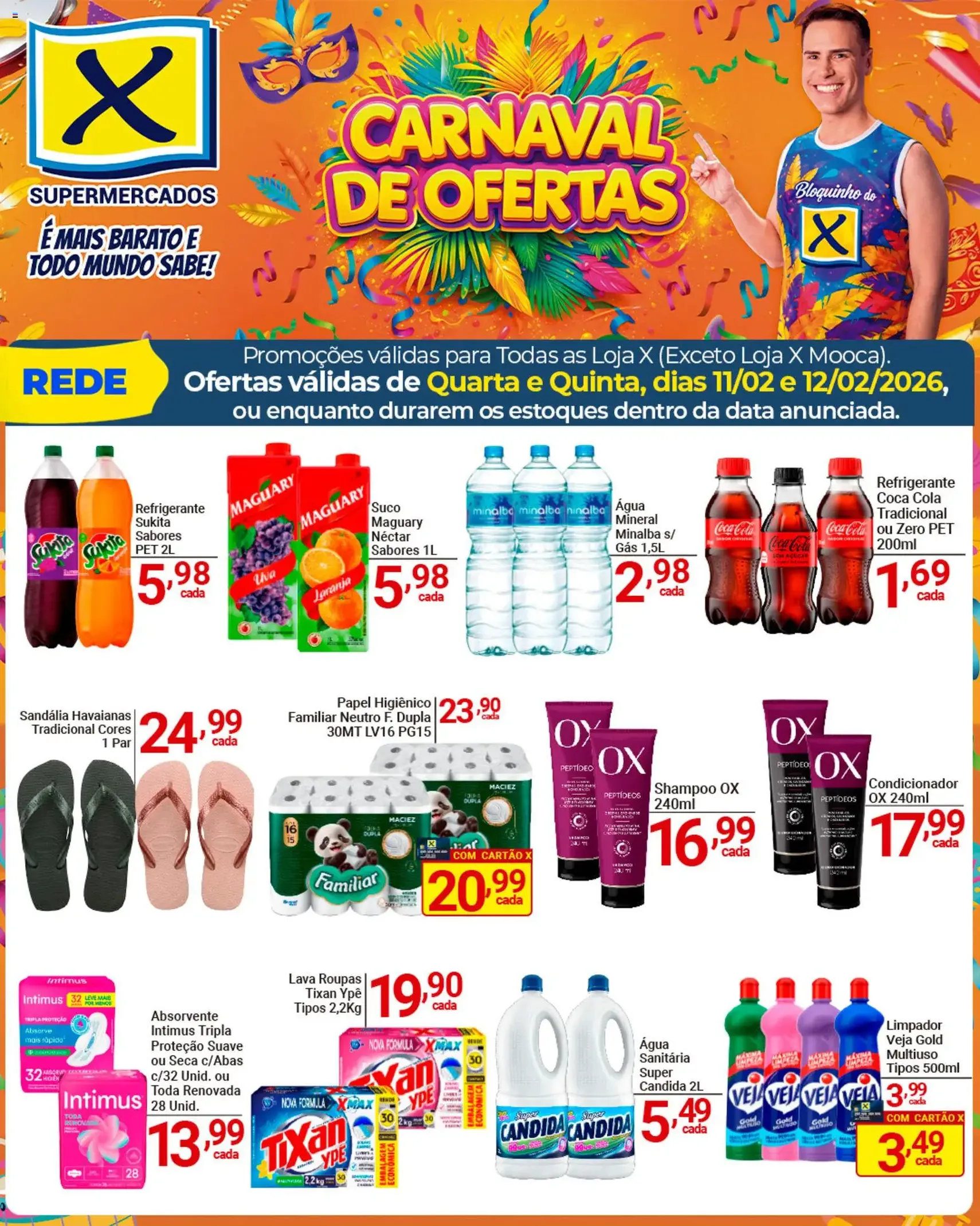 X Supermercados - Ofertas da semana - folheto válido a partir de 11/02/2026 página 3 de 6