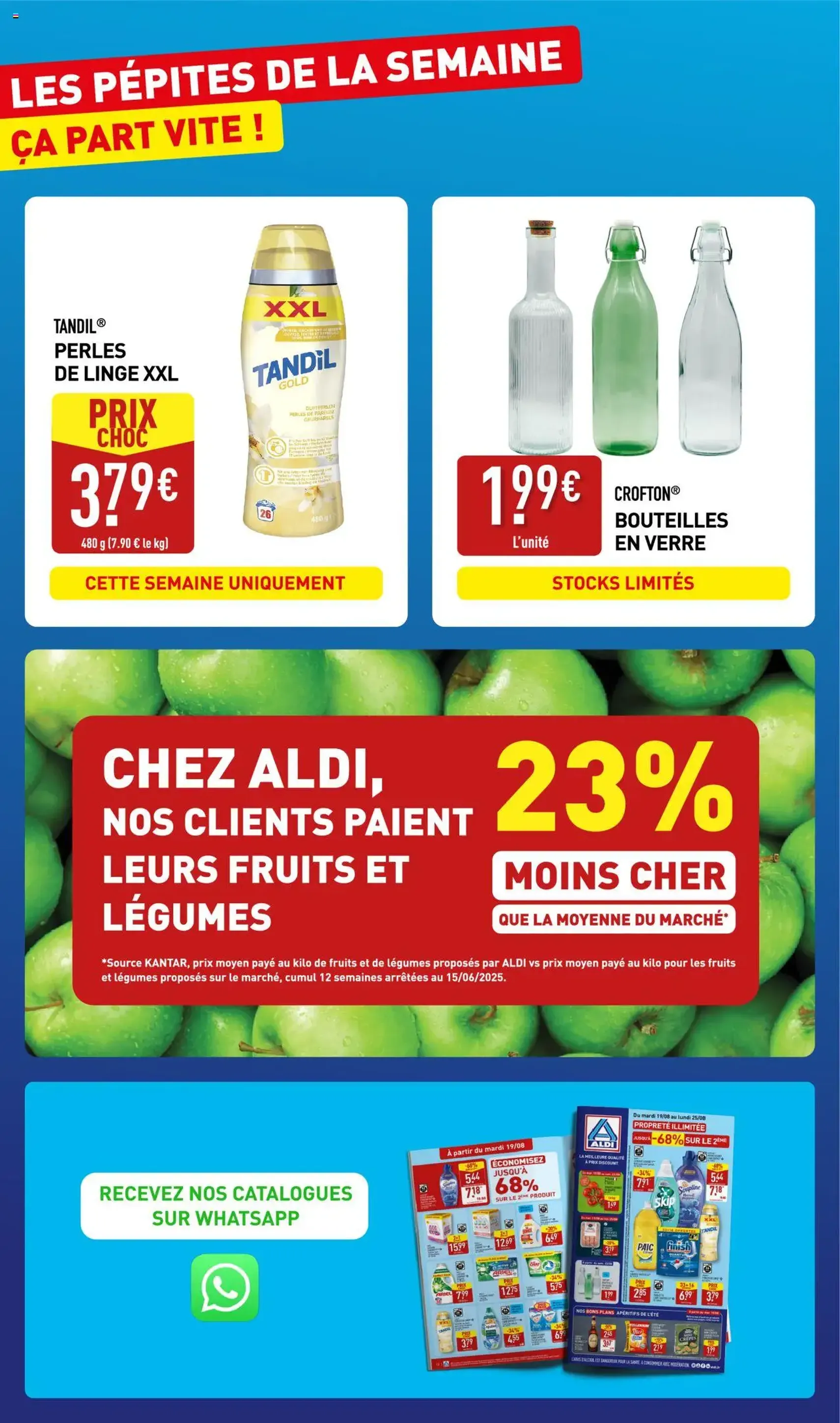 Aldi catalogue semaine 34 - brochure valable à partir du 19/08/2025, page 2 sur 43 Aldi catalogue semaine 34 - brochure valable à partir du 19/08/2025, page 2 sur 43