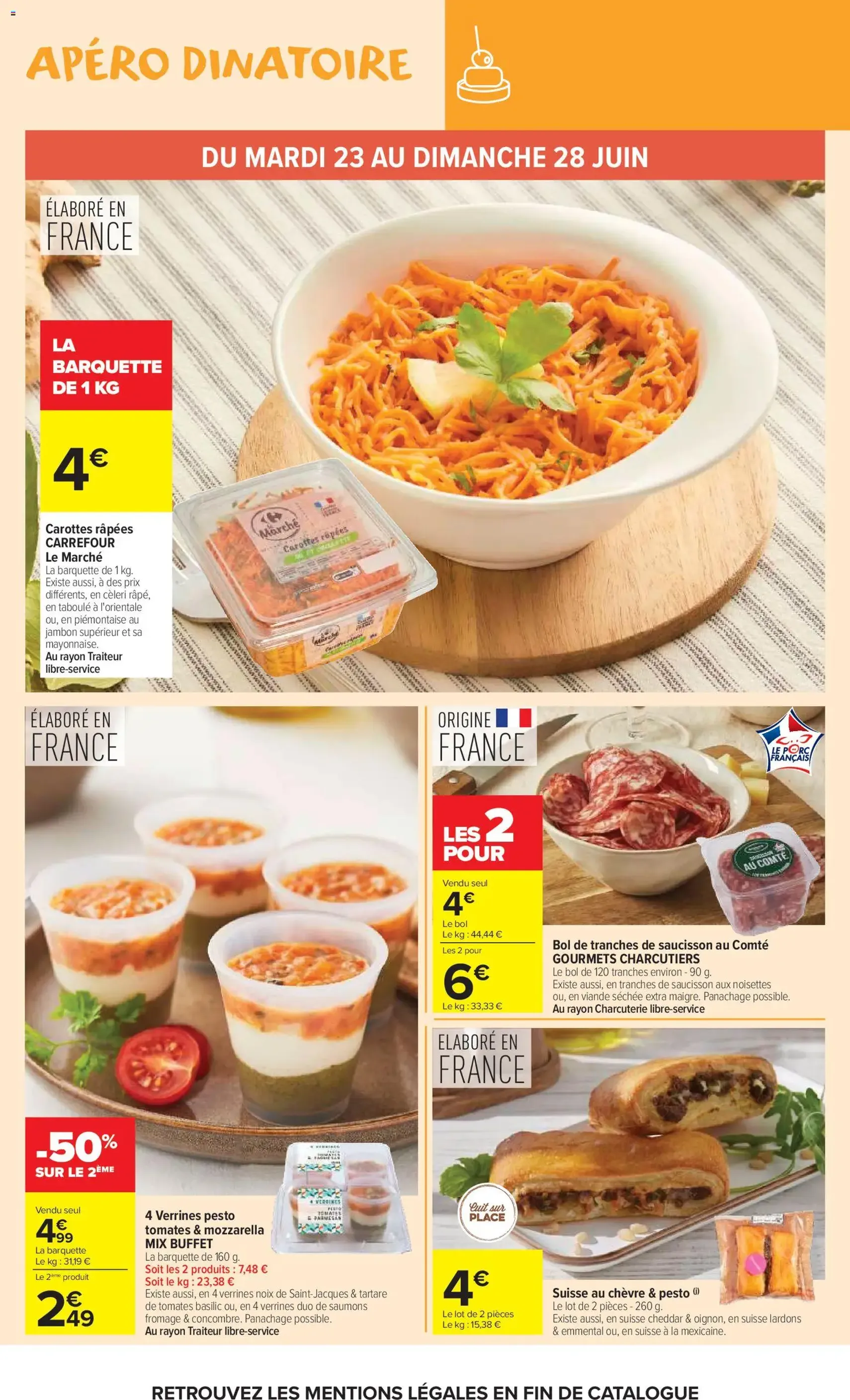 Carrefour Market catalogue - brochure valable à partir du 23/06/2026, page 10 sur 64