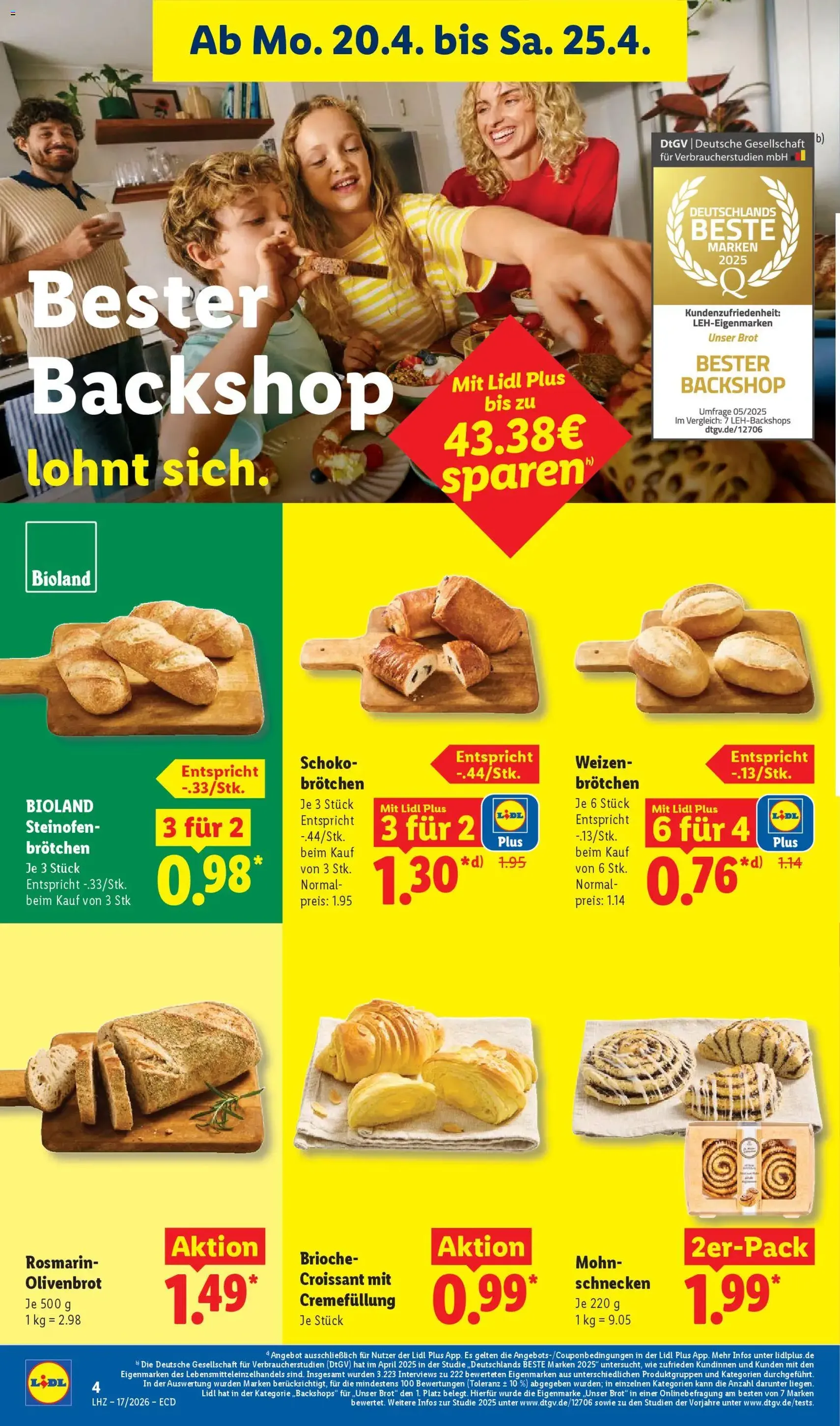 Lidl Prospekt - Gültiger Prospekt ab 20.04.2026, Seite 10 von insgesamt 68