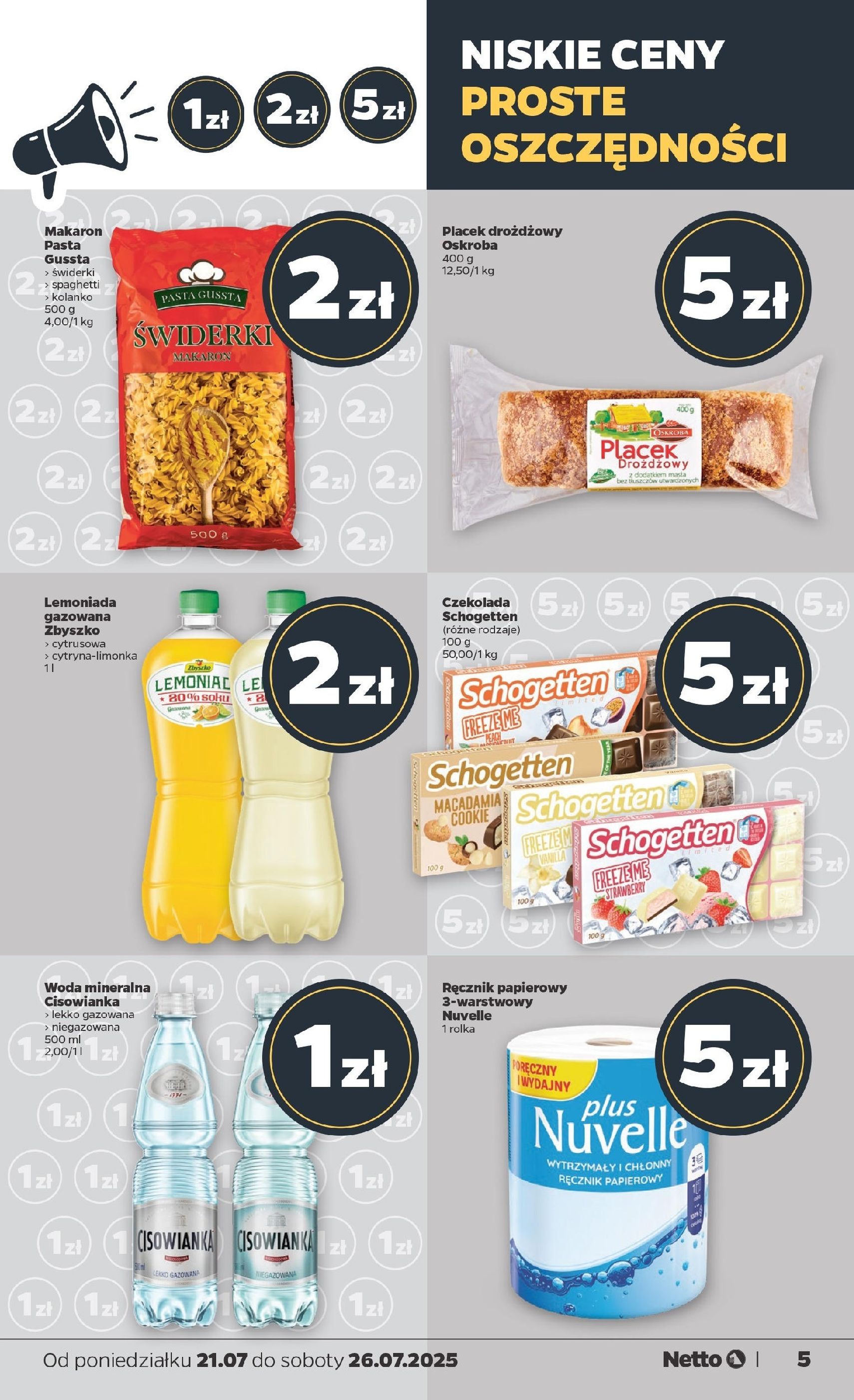 Netto gazetka - Spożywcza - ważny gazetka od 21.07.2025 strona 5 z 31