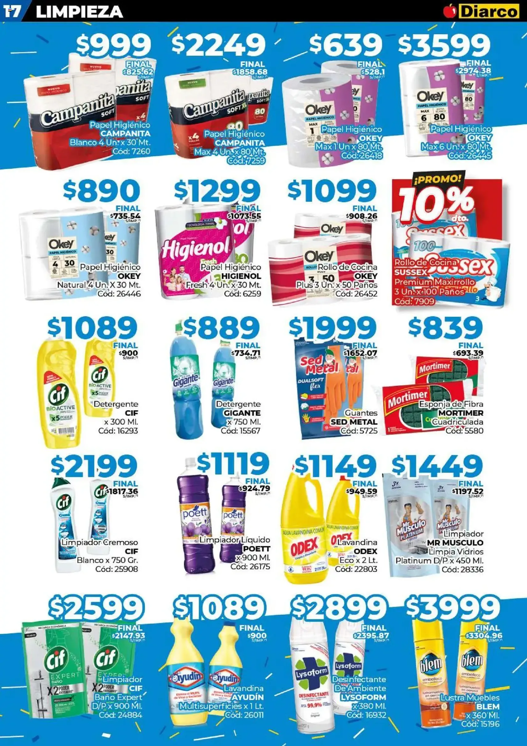 Diarco ofertas - folleto válido desde 08/09/2025 página 17 de 23