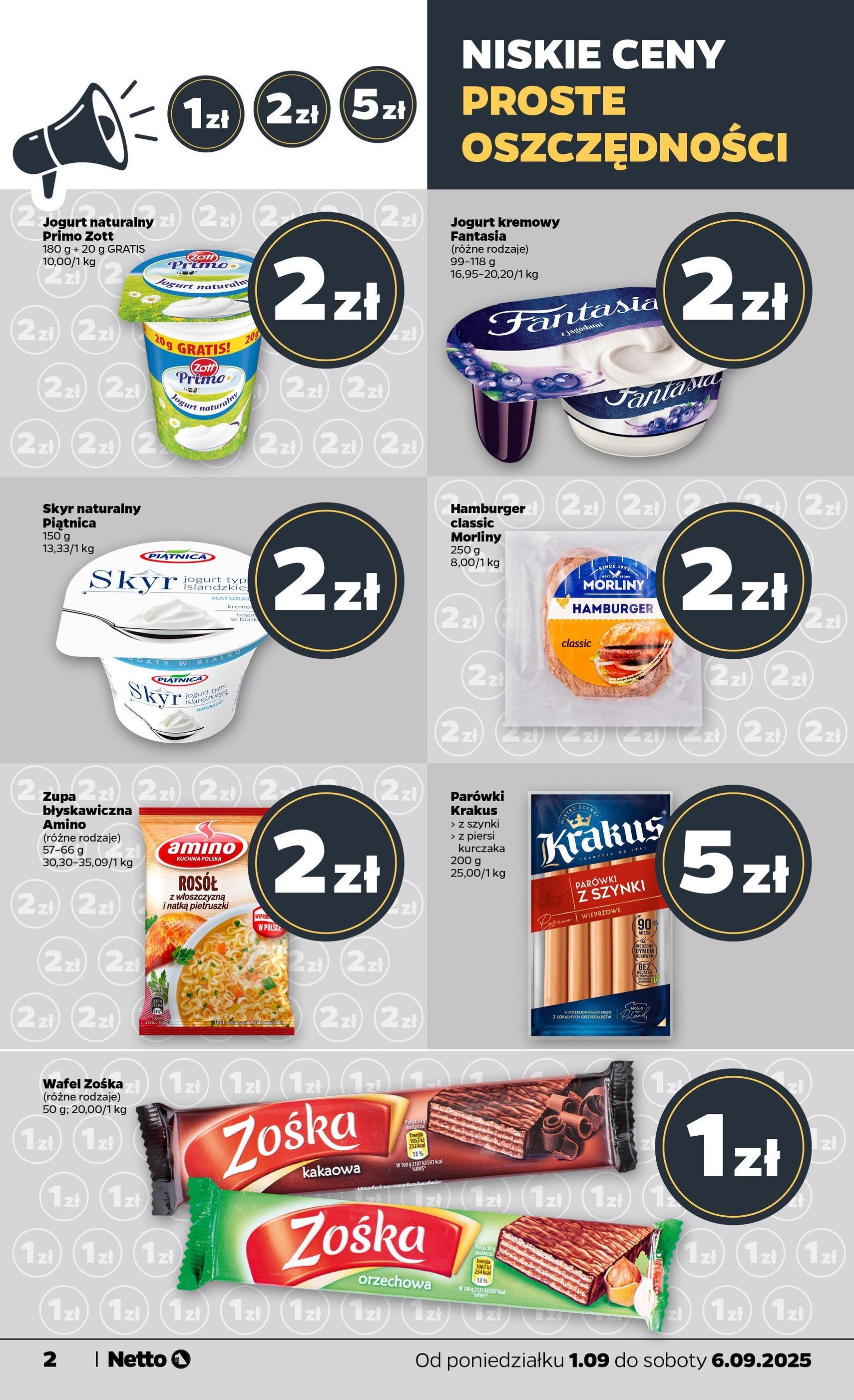 Netto gazetka - Spożywcza - ważny gazetka od 01.09.2025 strona 2 z 31 Netto gazetka - Spożywcza - ważny gazetka od 01.09.2025 strona 2 z 31