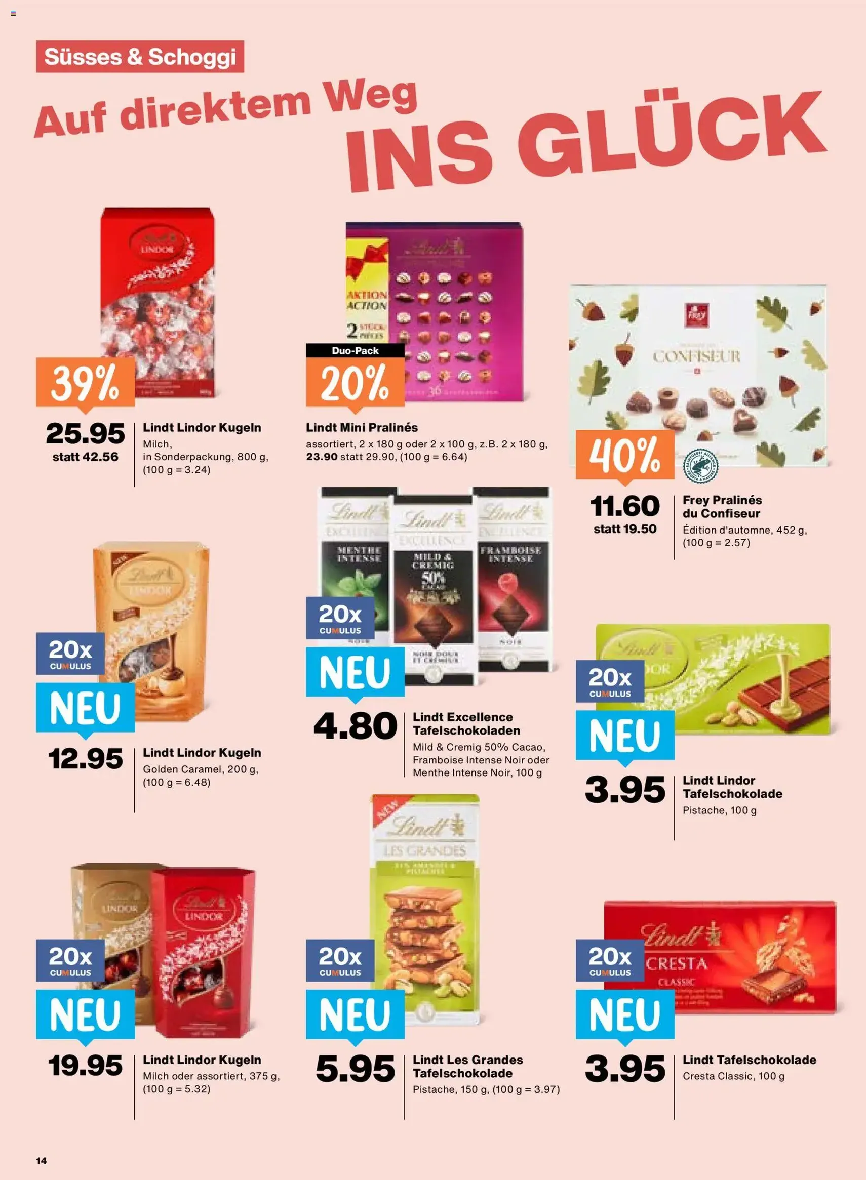 Migros aktionen - Gültiger Prospekt ab 24.09.2026, Seite 14 von insgesamt 24