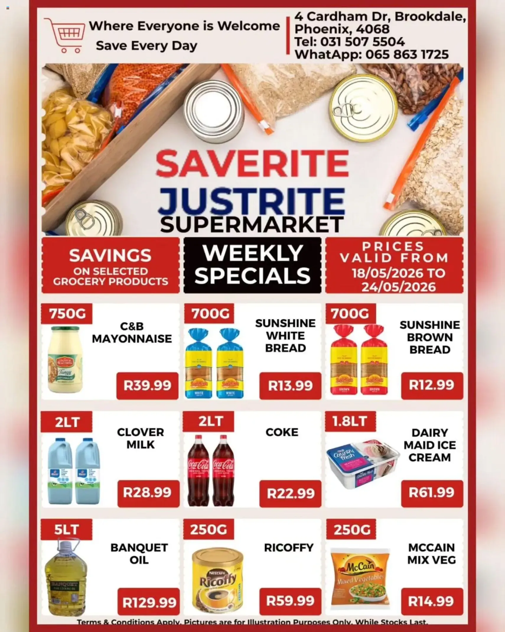 Saverite Specials - valid flyer from 18/05/2026, page 2 of 2