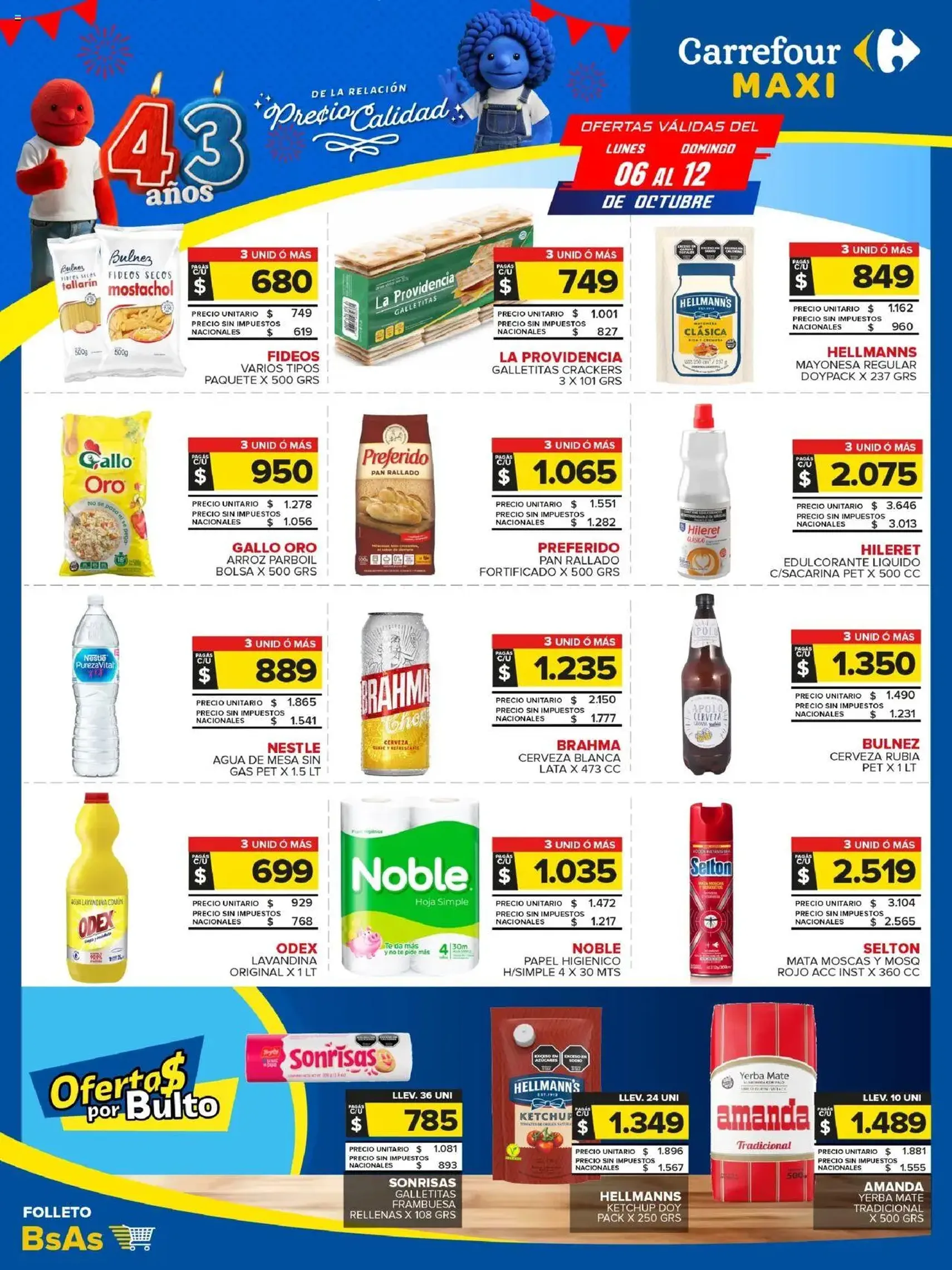 Carrefour Maxi catálogo - folleto válido desde 06/10/2025 página 1 de 26