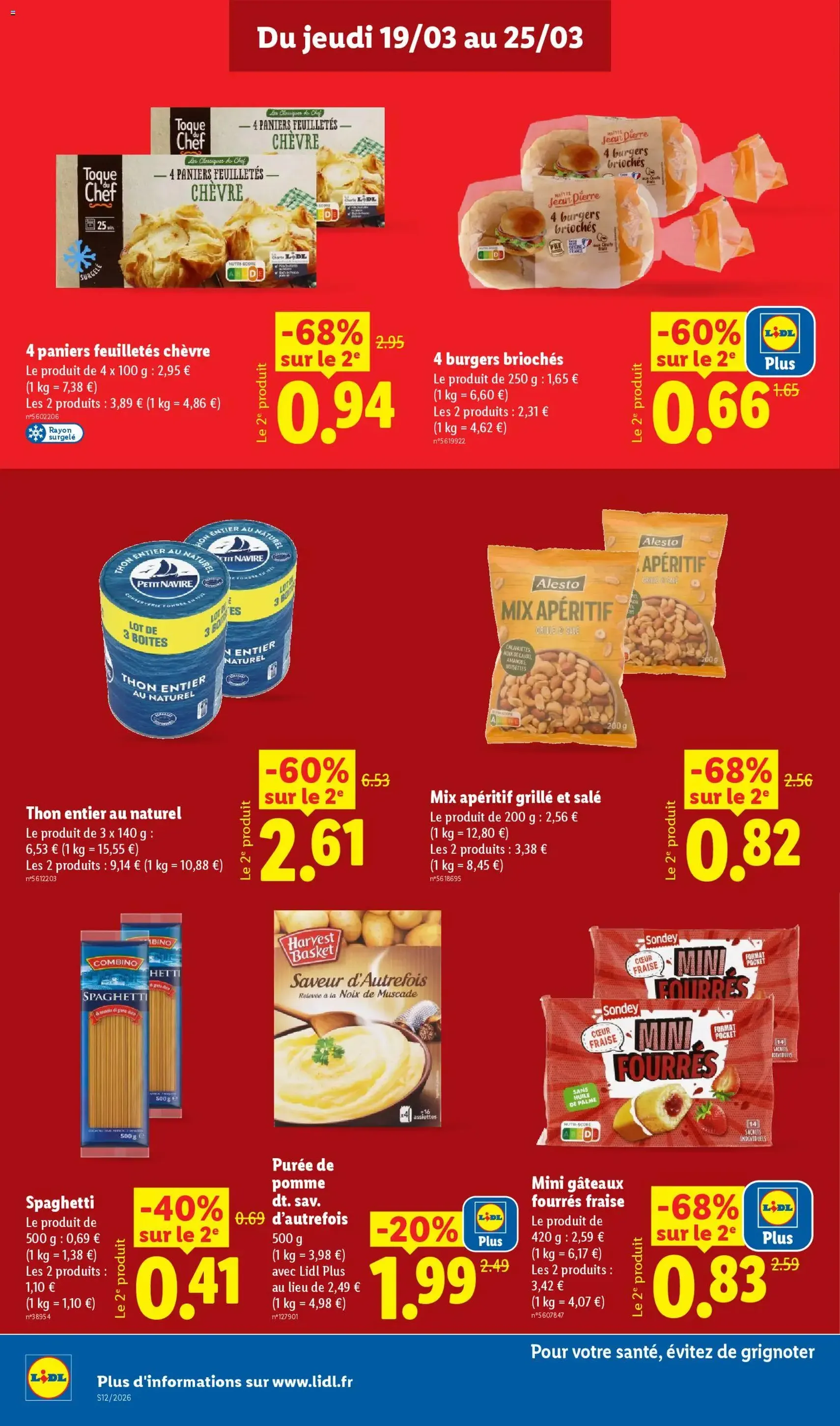 LIDL catalogue semaine 12 - brochure valable à partir du 19/03/2026, page 10 sur 59