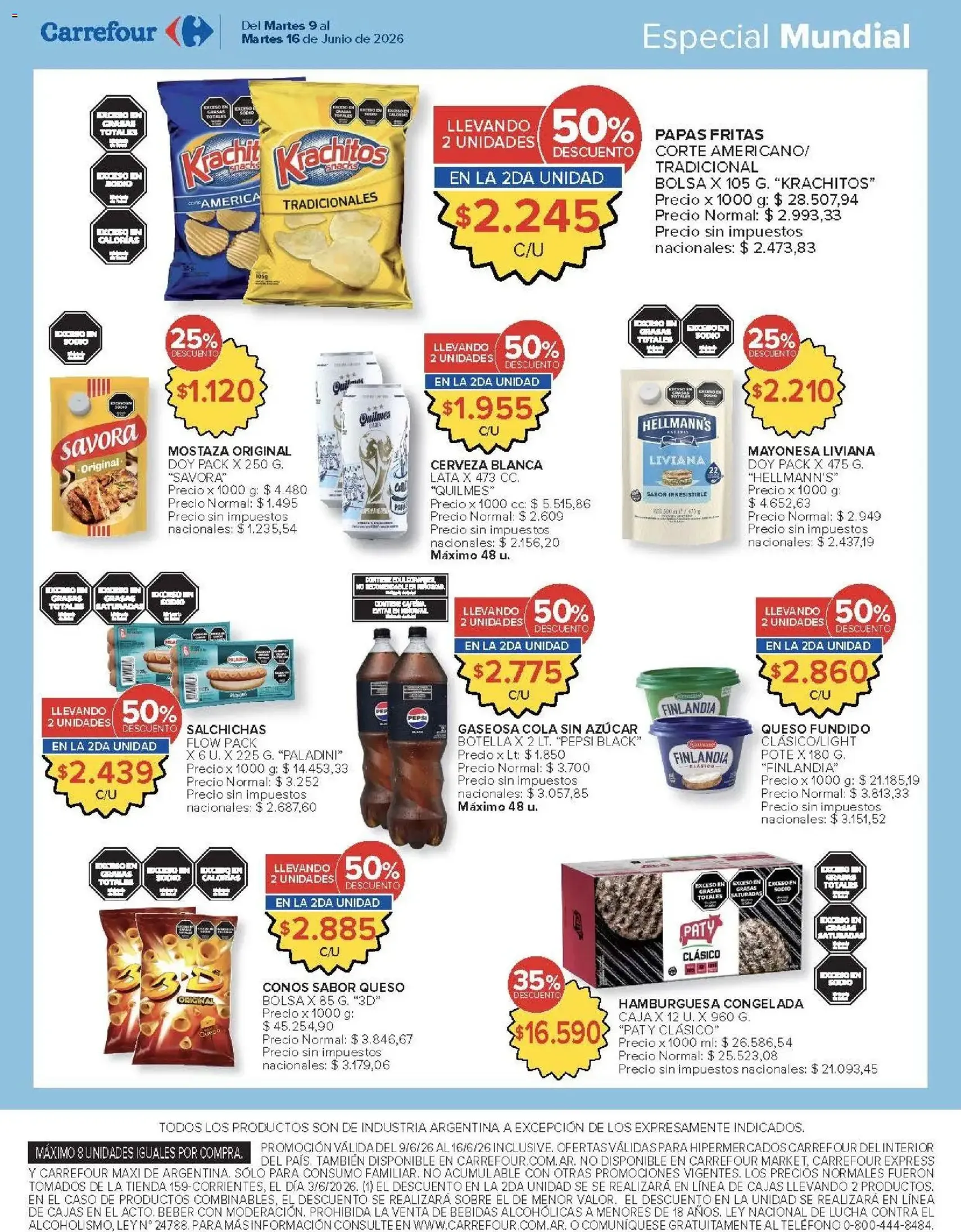 Carrefour ofertas - folleto válido desde 09/06/2026 página 4 de 68