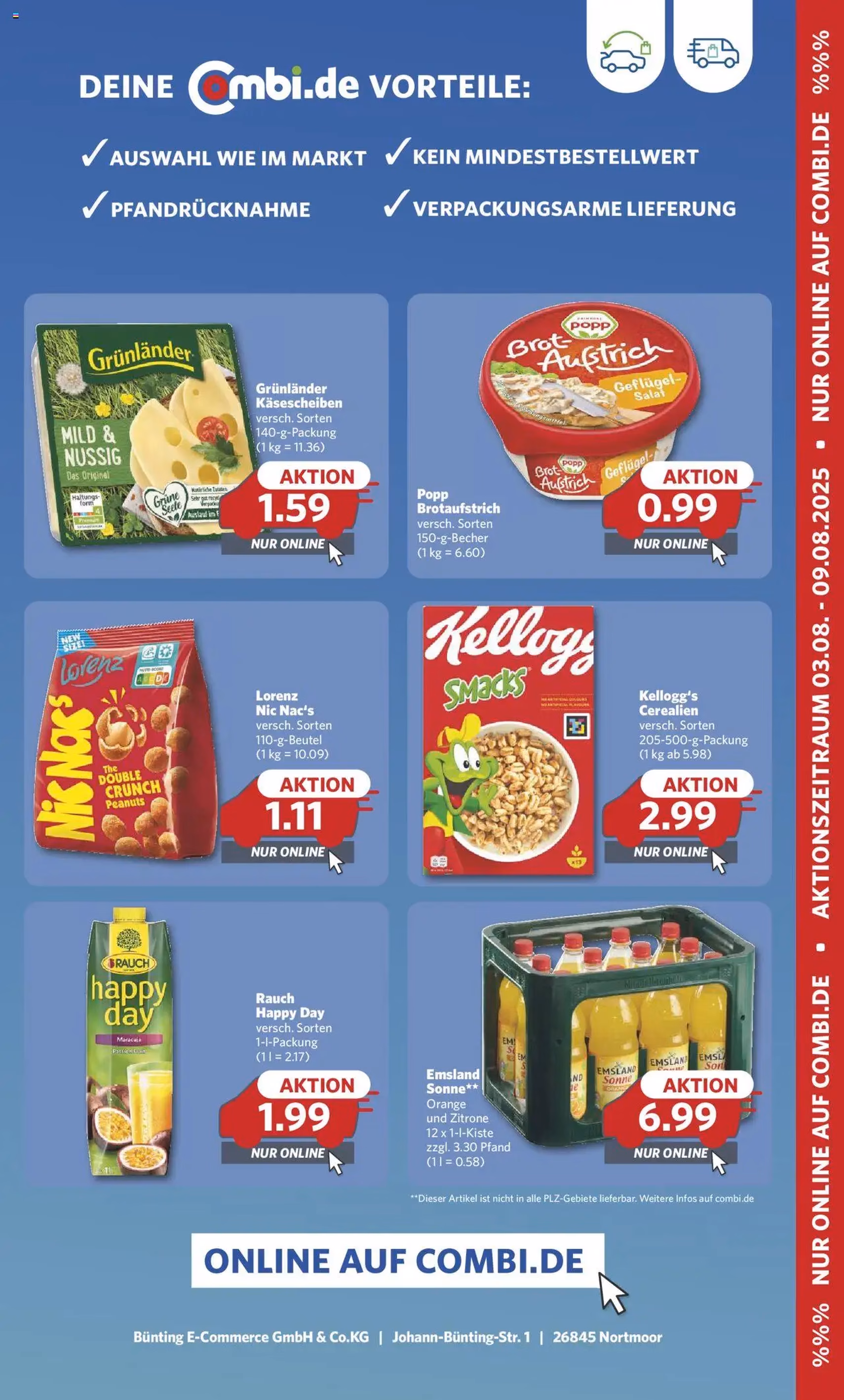 Combi Prospekt - Gültiger Prospekt ab 28.07.2025, Seite 19 von insgesamt 36 Combi Prospekt - Gültiger Prospekt ab 28.07.2025, Seite 19 von insgesamt 36