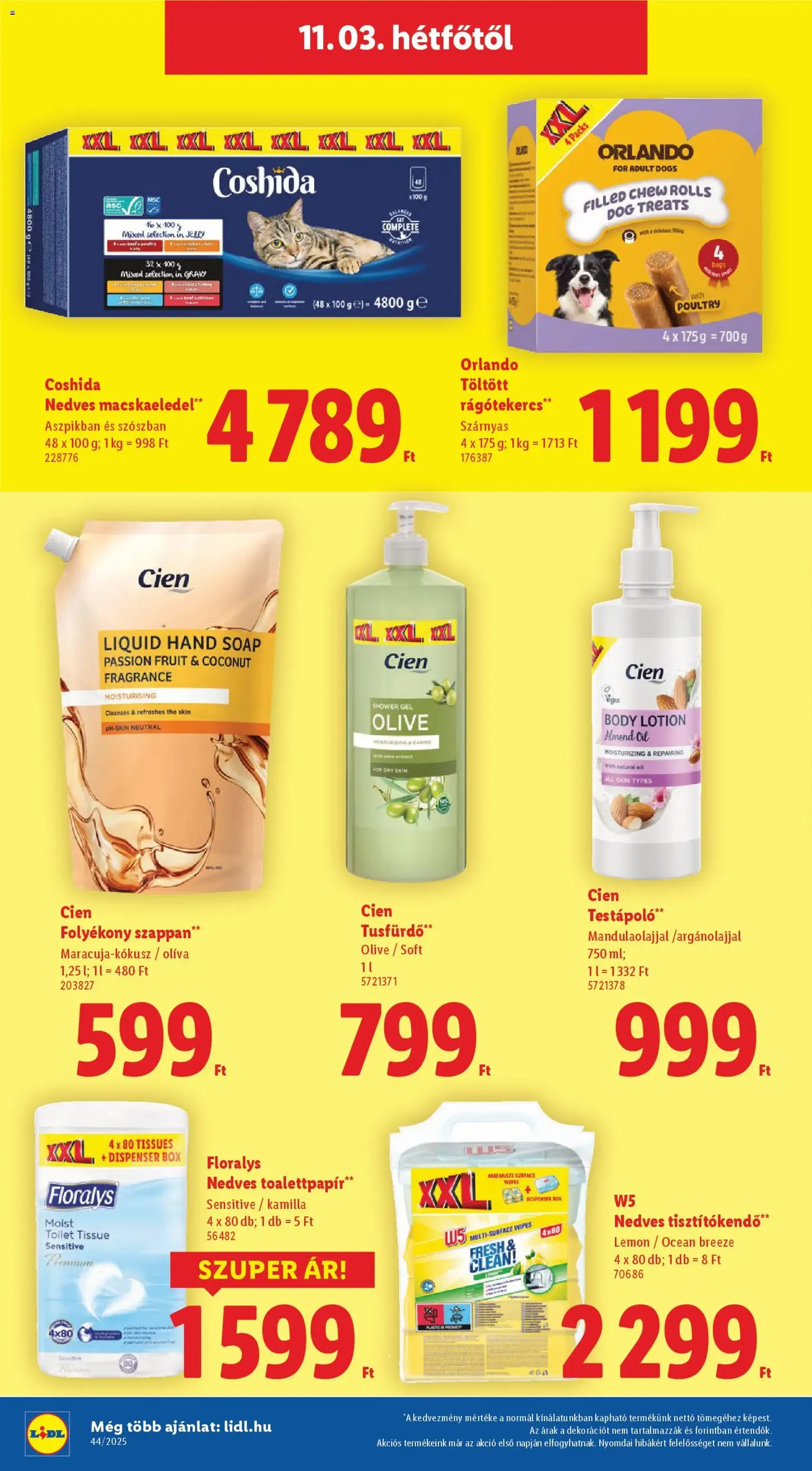 Lidl Akciós újság - 2025.10.30. érvényes szórólap 64 oldal 66 oldalból Lidl Akciós újság - 2025.10.30. érvényes szórólap 64 oldal 66 oldalból