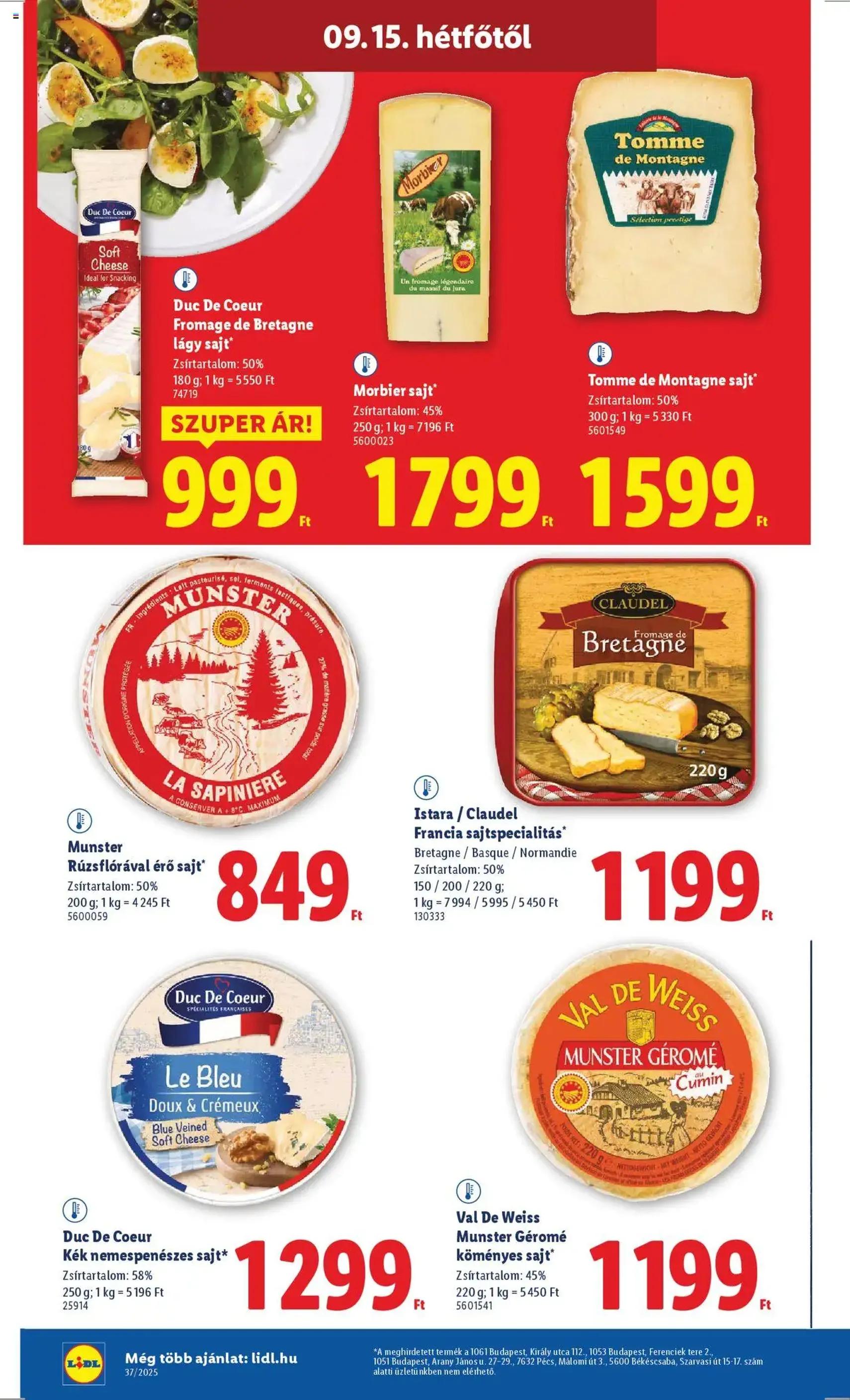 Lidl Akciós újság - 2025.09.11. érvényes szórólap 58 oldal 66 oldalból Lidl Akciós újság - 2025.09.11. érvényes szórólap 58 oldal 66 oldalból