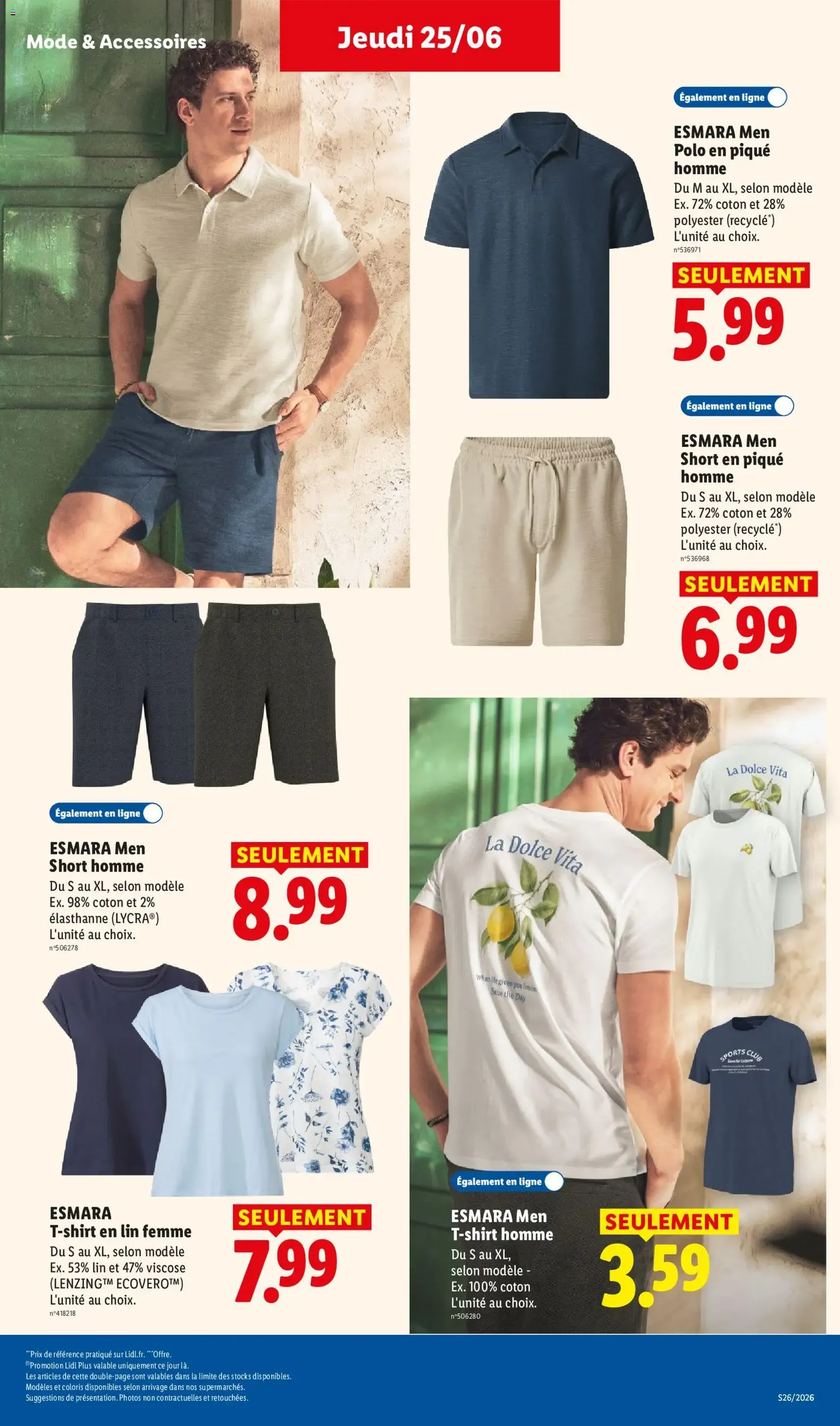 LIDL catalogue - brochure valable à partir du 25/06/2026, page 47 sur 72