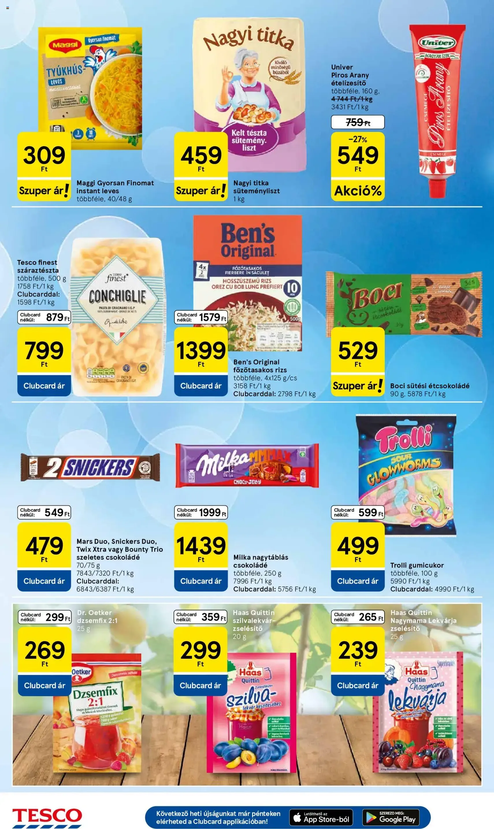 Tesco aktuális akciós újság - 2026.08.06. érvényes szórólap 22 oldal 32 oldalból