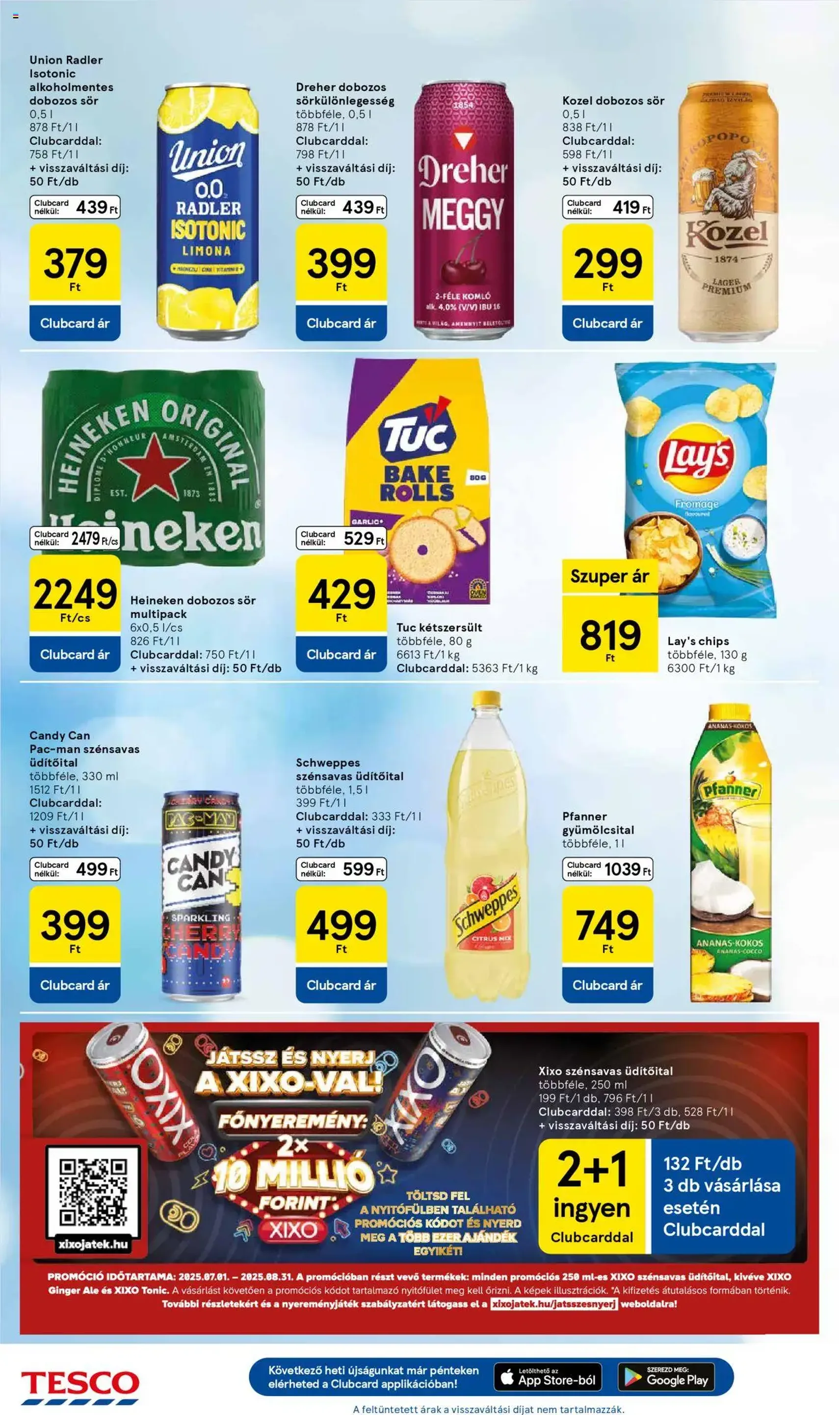 Tesco Hipermarket - Akciós újság - 2025.08.14. érvényes szórólap 24 oldal 32 oldalból