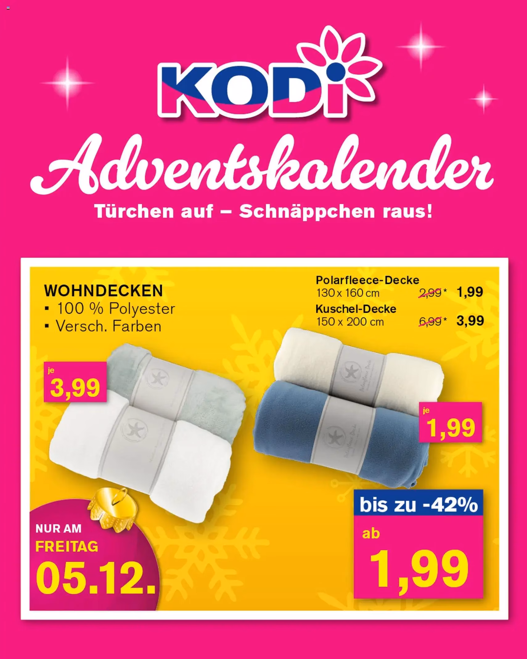 KODi Prospekt - Gültiger Prospekt ab 01.12.2025, Seite 5 von insgesamt 6