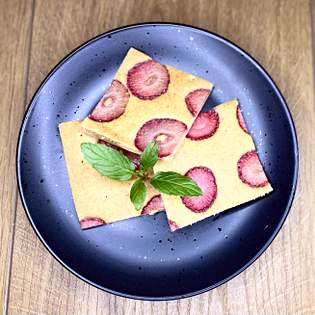 Recipe preview Quick Strawberry Bubble Cake