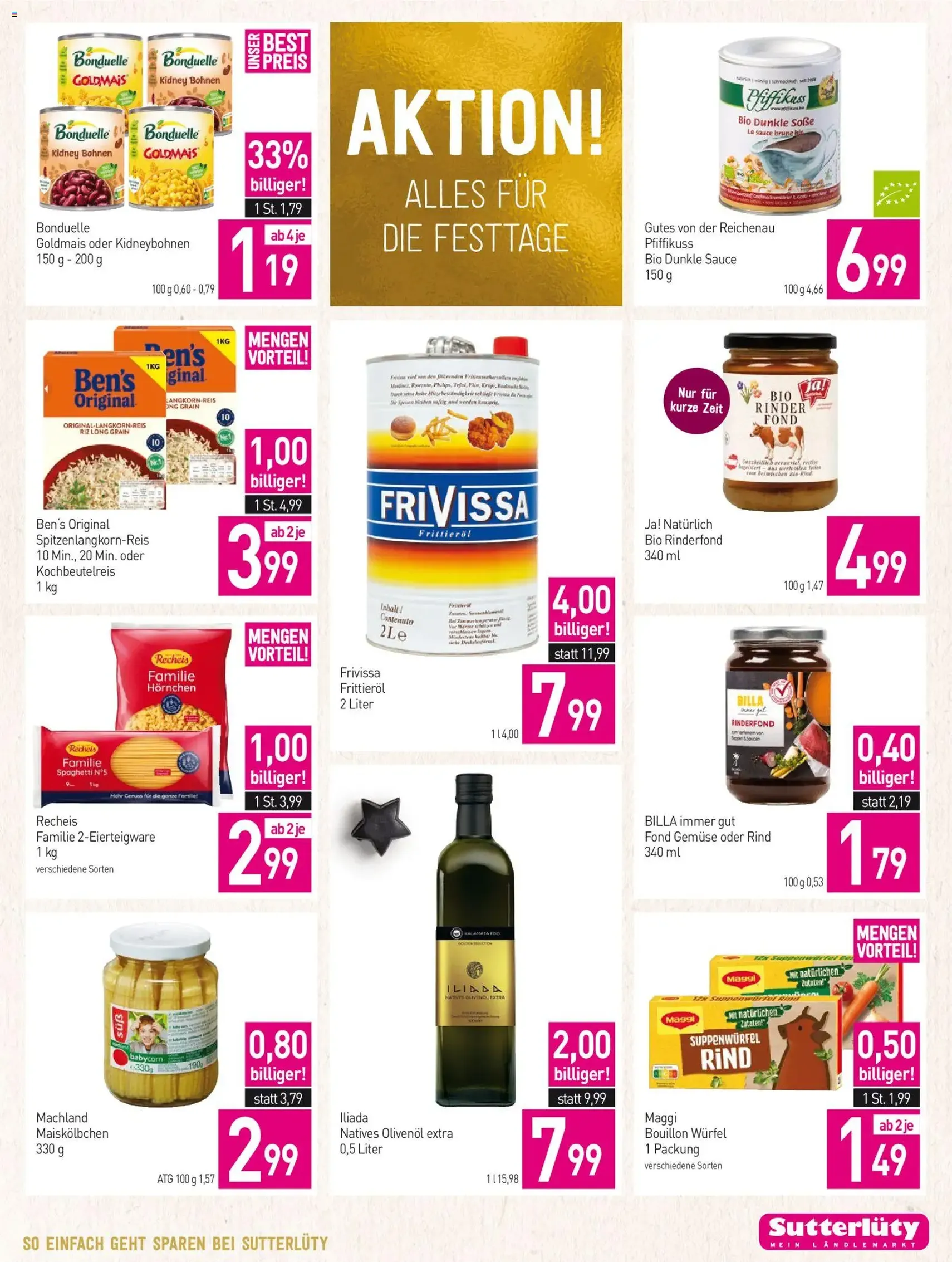 Sutterlüty Flugblatt - Gültiger Prospekt ab 18.12.2025, Seite 25 von insgesamt 28