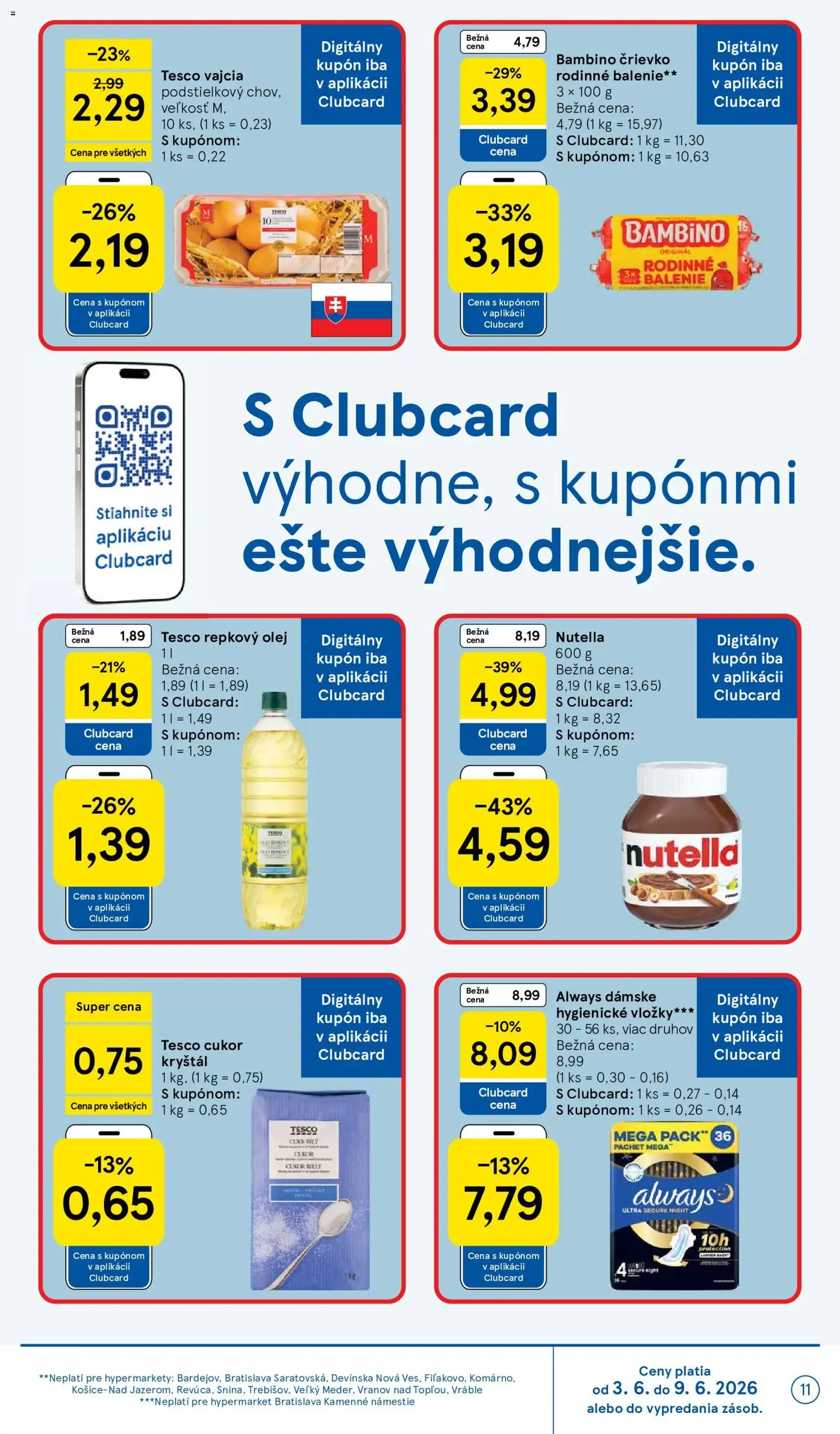 Tesco Hypermarket - leták - platný leták od 03.06.2026 strana 11 z 52