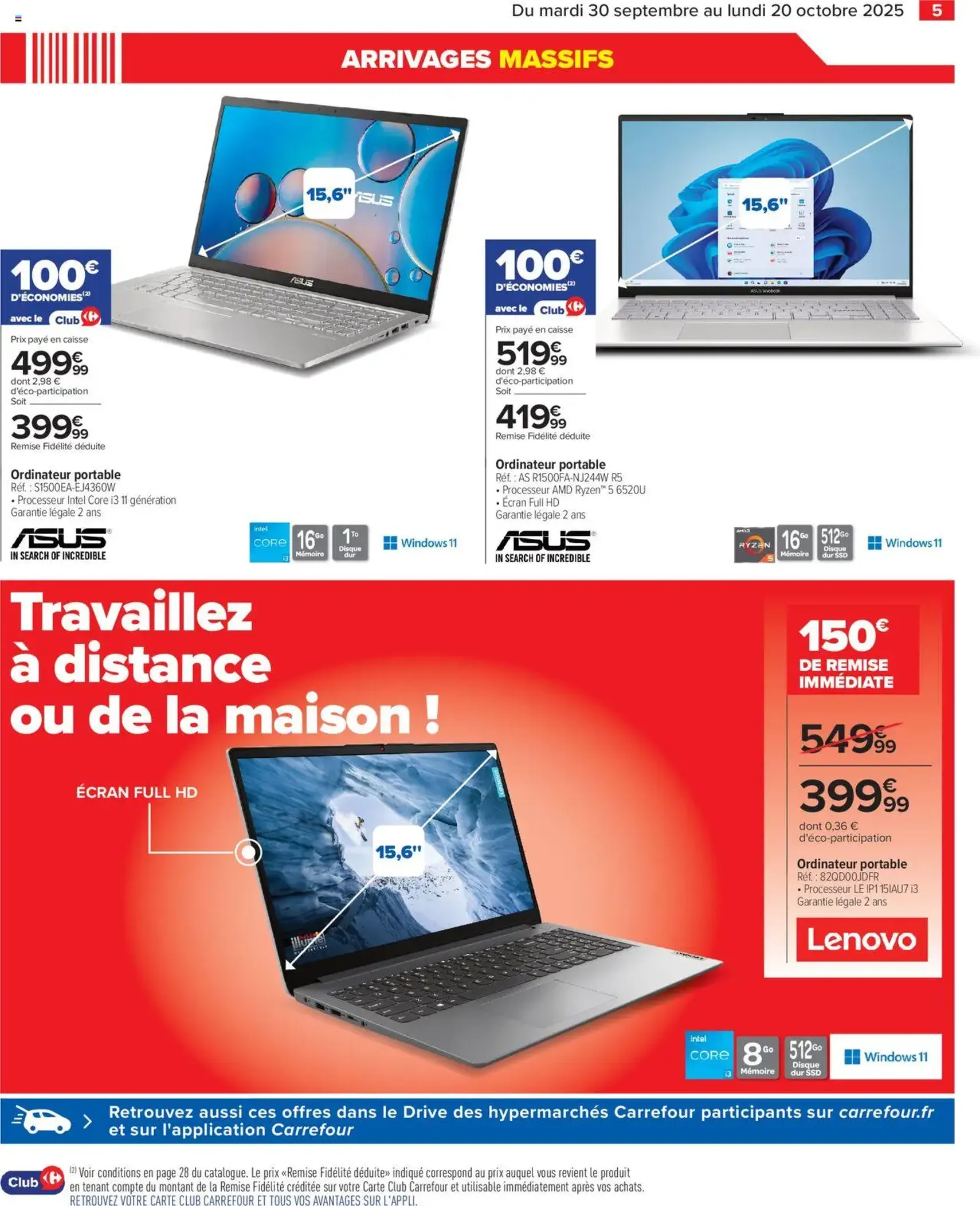 Carrefour catalogue french days faites entrer les bonnes affaires ! - brochure valable à partir du 30/09/2025, page 7 sur 30