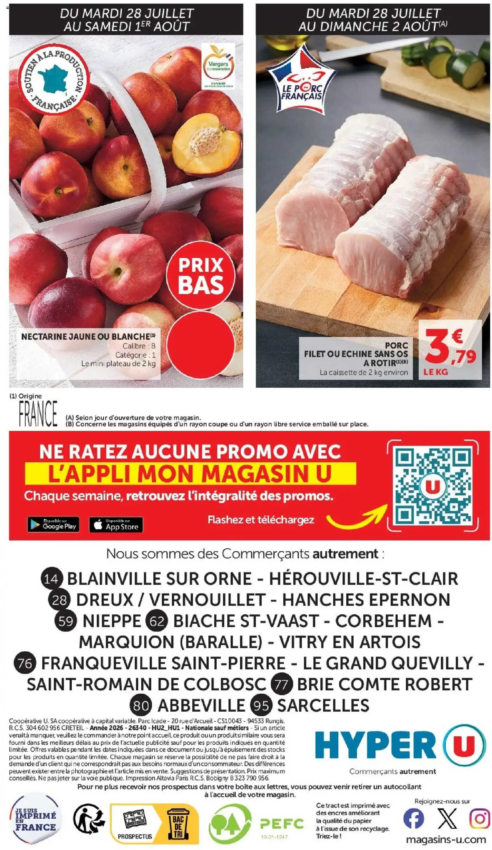Hyper U catalogue - brochure valable à partir du 28/07/2026, page 24 sur 24