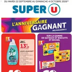 Super U catalogue - Prévisualisation du catalogue valable à partir du 22/09/2026