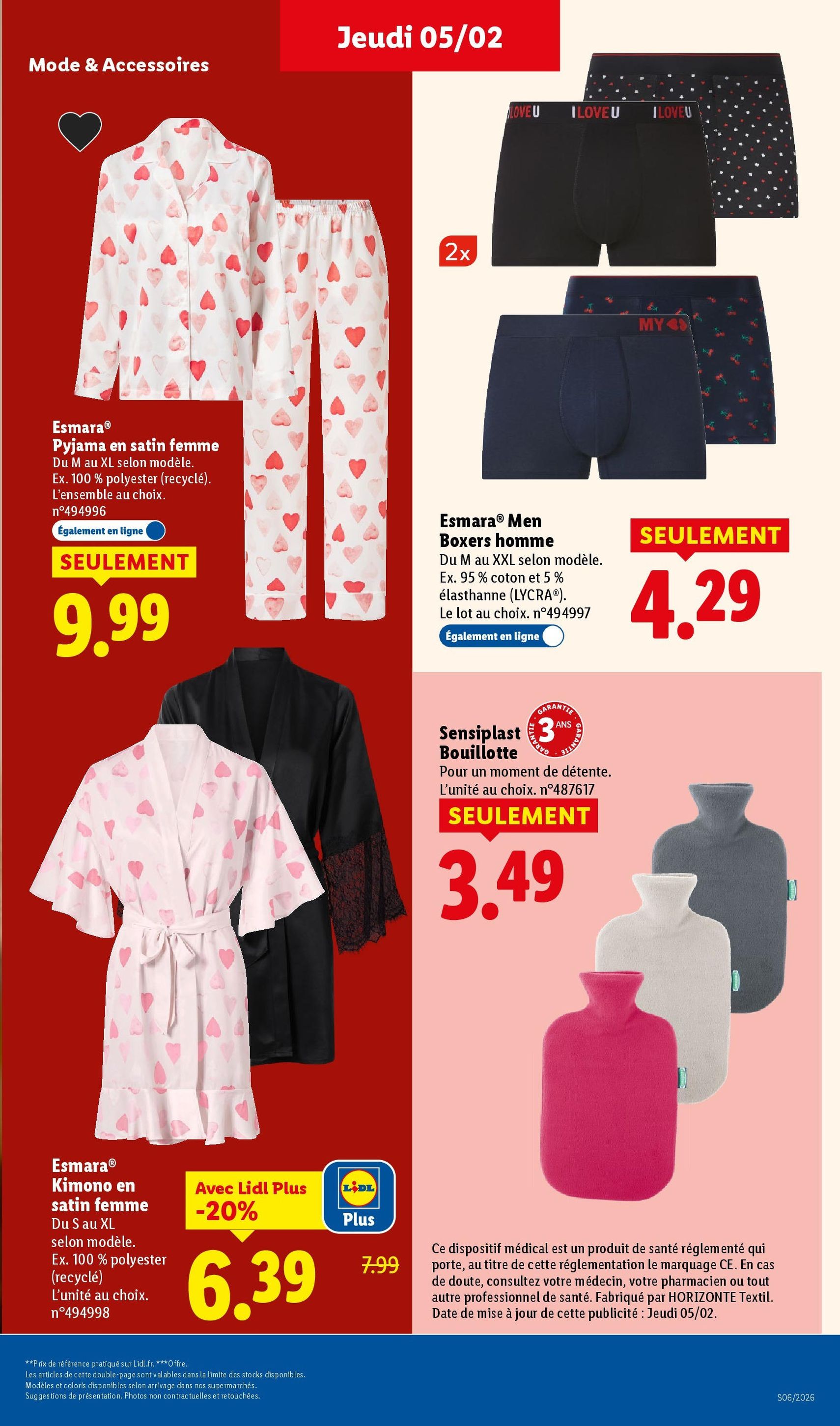 LIDL catalogue semaine 6 - brochure valable à partir du 05/02/2026, page 36 sur 78