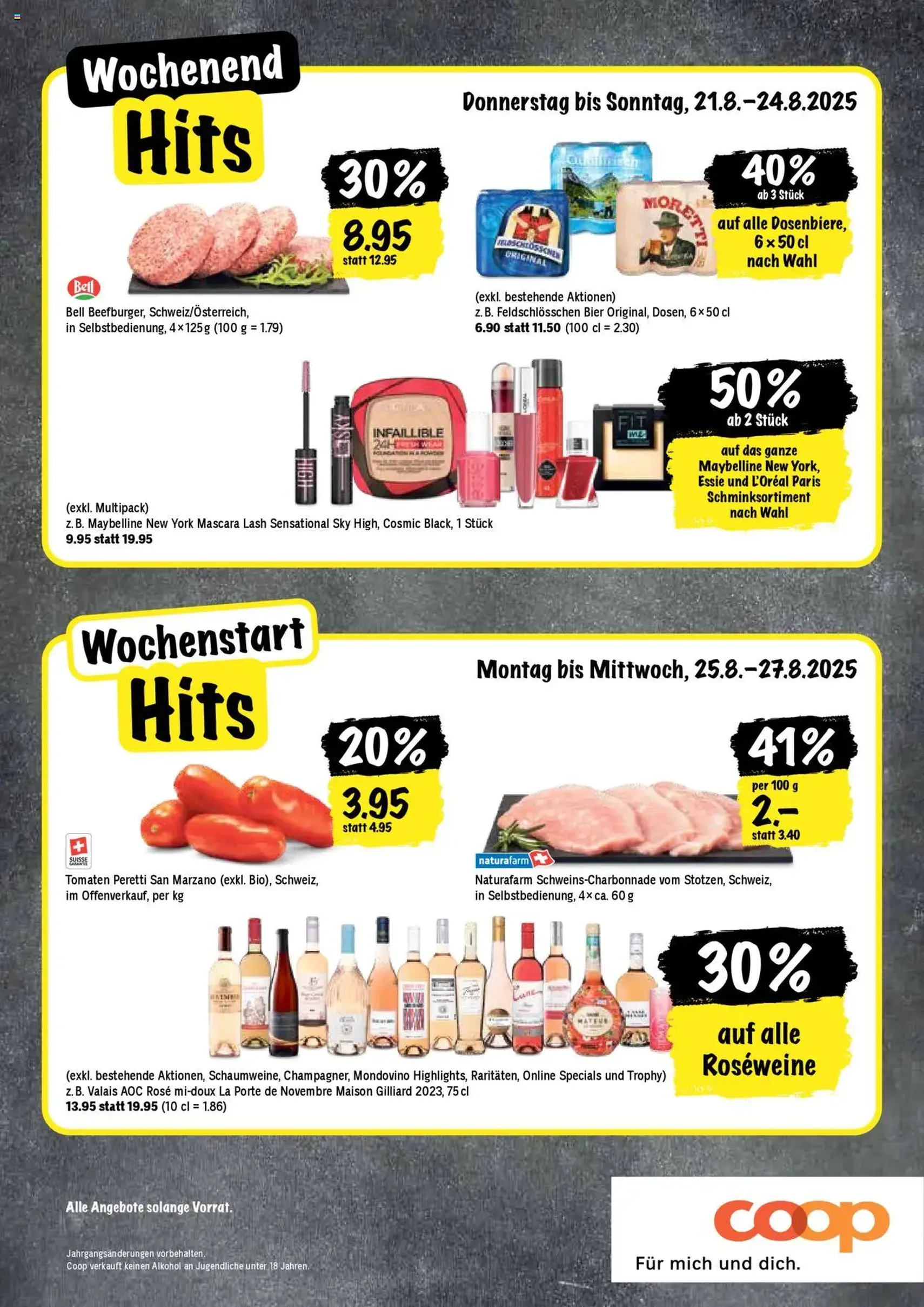 Coop Aktionen - Gültiger Prospekt ab 21.08.2025, Seite 20 von insgesamt 24