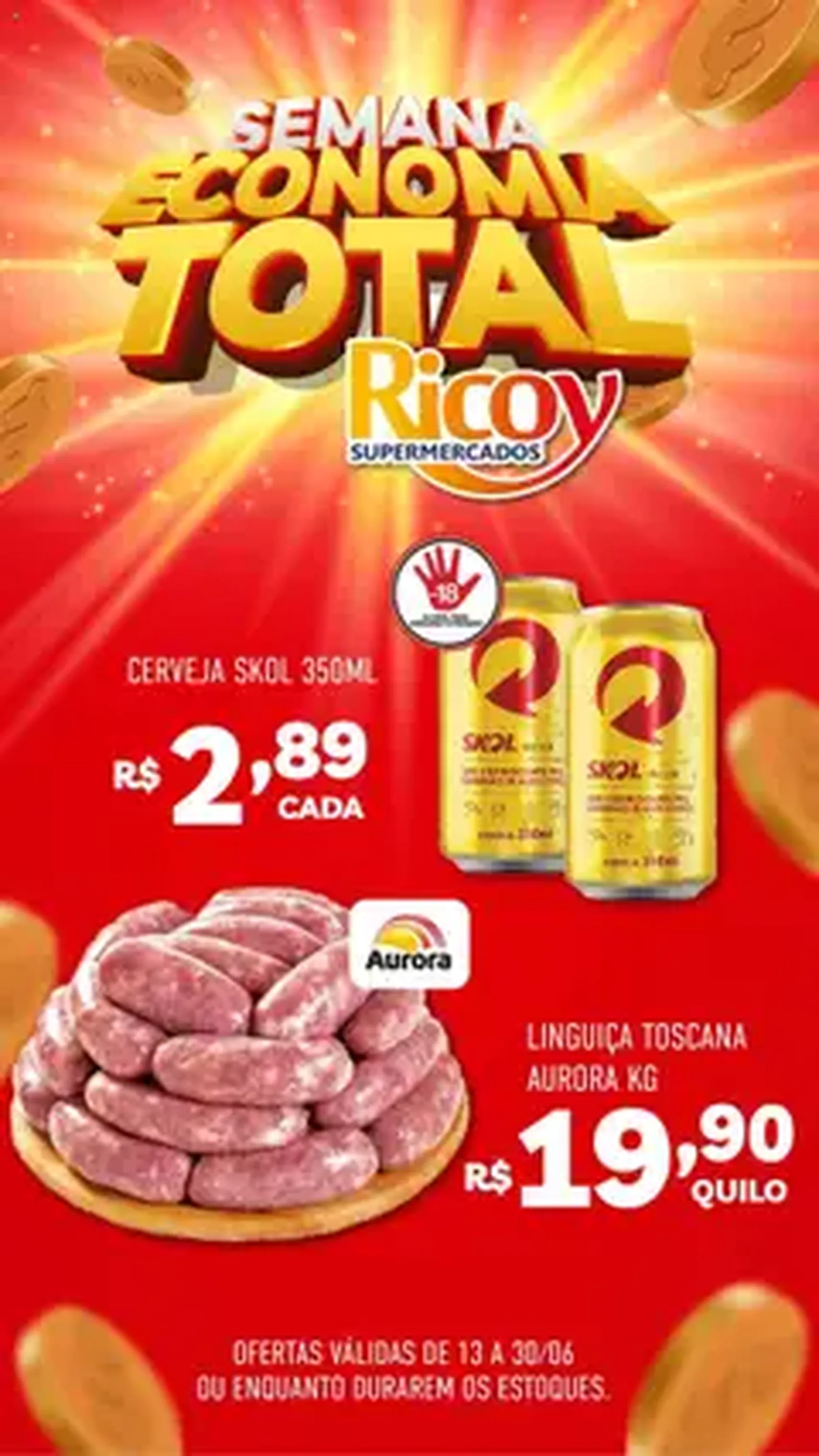 Ricoy - Ofertas Semana Economia Total - folheto válido a partir de 13/06/2025 página 1 de 1