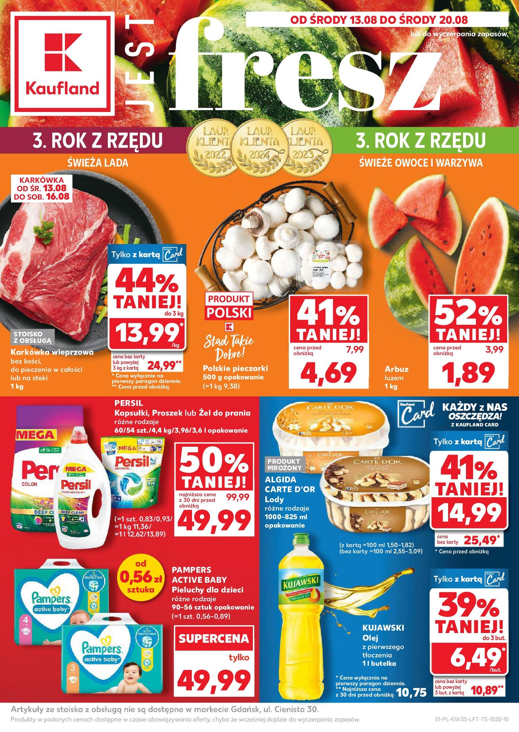 Kaufland gazetka - ważny gazetka od 13.08.2025 strona 1 z 58
