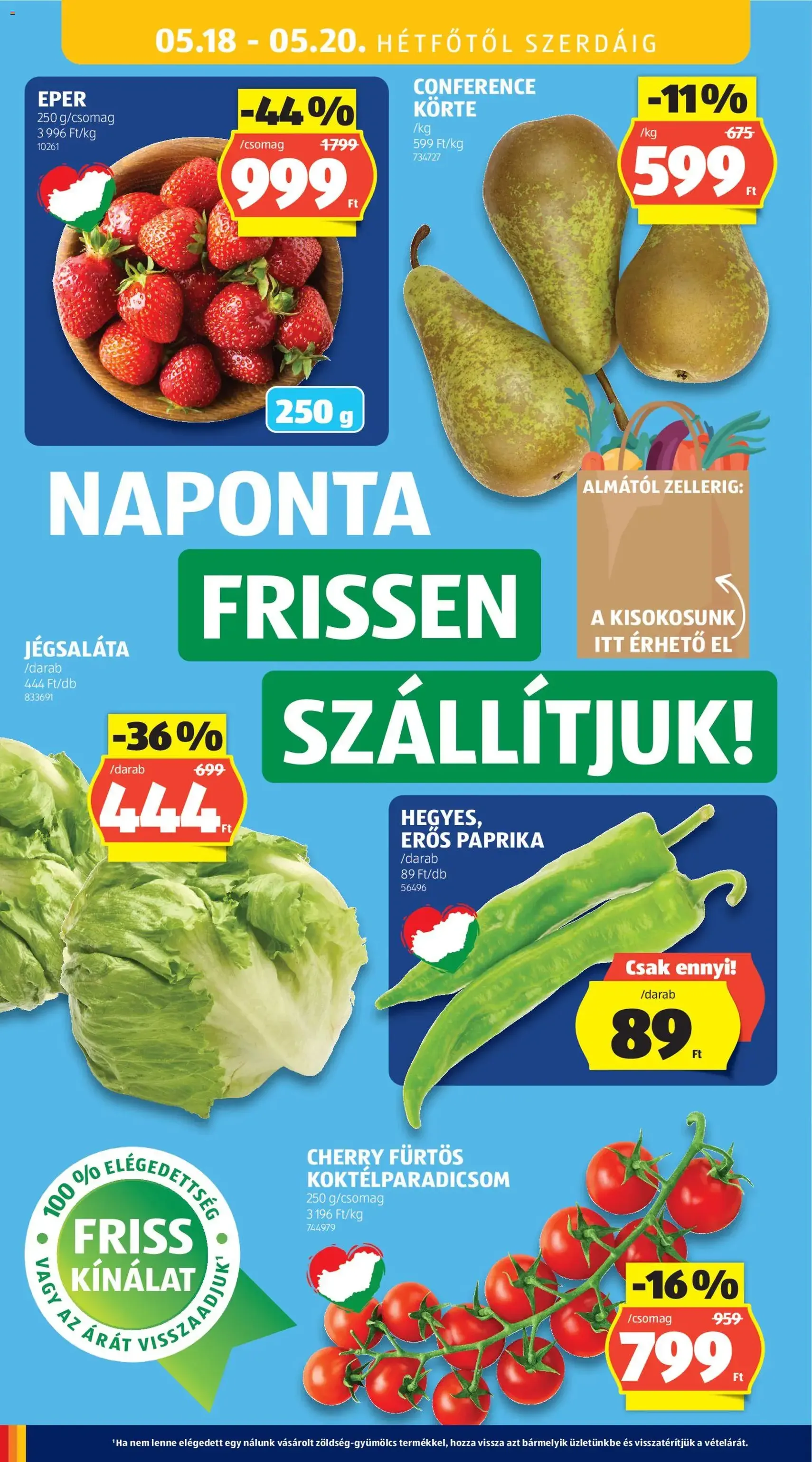 Aldi akciós újság - 2026.05.14. érvényes szórólap 30 oldal 36 oldalból