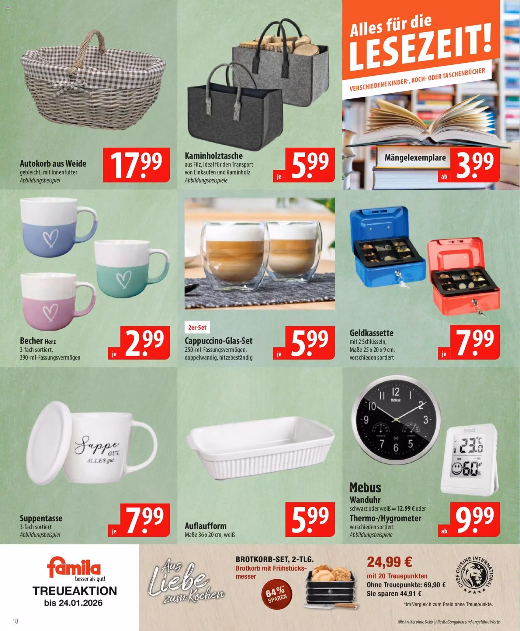 Famila Prospekt - Gültiger Prospekt ab 05.01.2026, Seite 18 von insgesamt 24