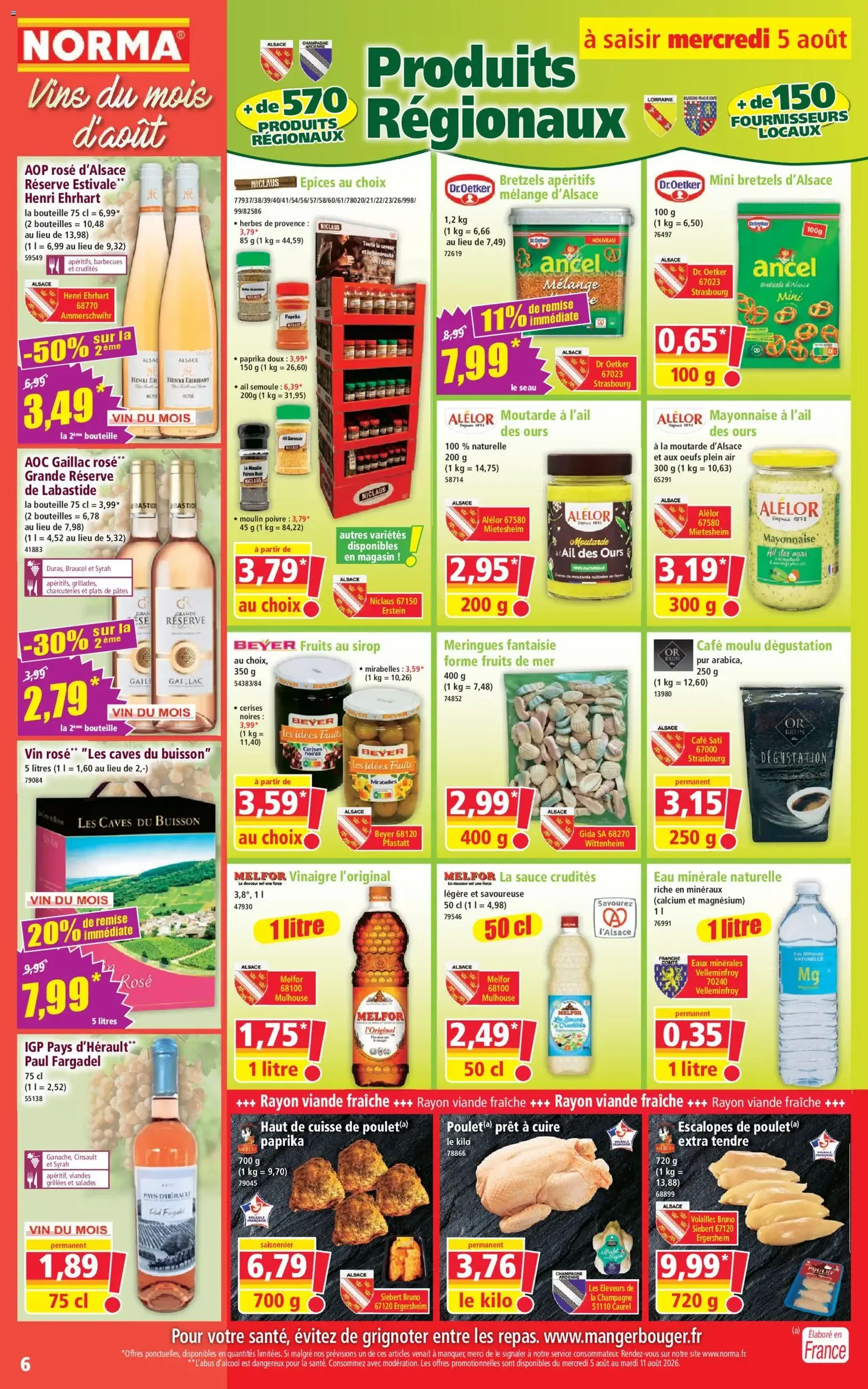 Norma catalogue - brochure valable à partir du 05/08/2026, page 6 sur 12