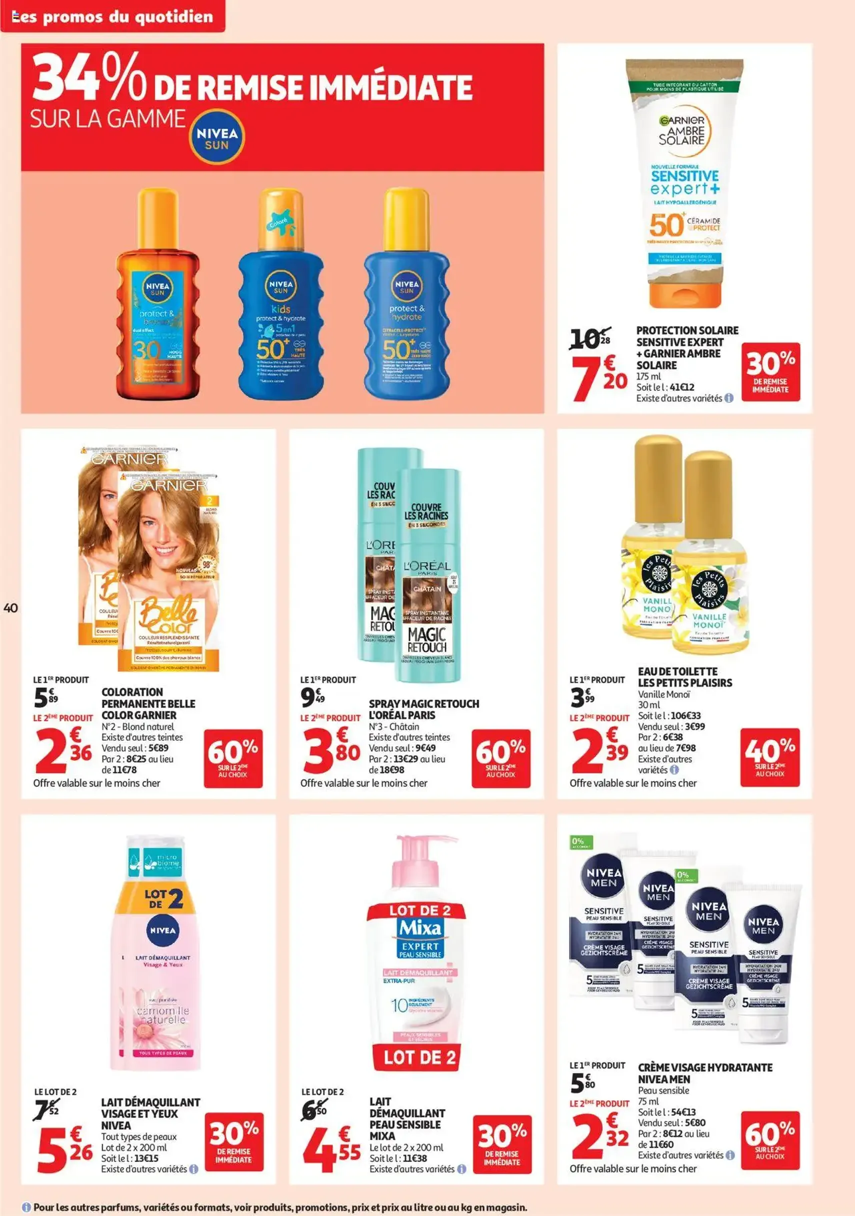 Auchan prospectus - brochure valable à partir du 16/07/2025, page 40 sur 58 Auchan prospectus - brochure valable à partir du 16/07/2025, page 40 sur 58