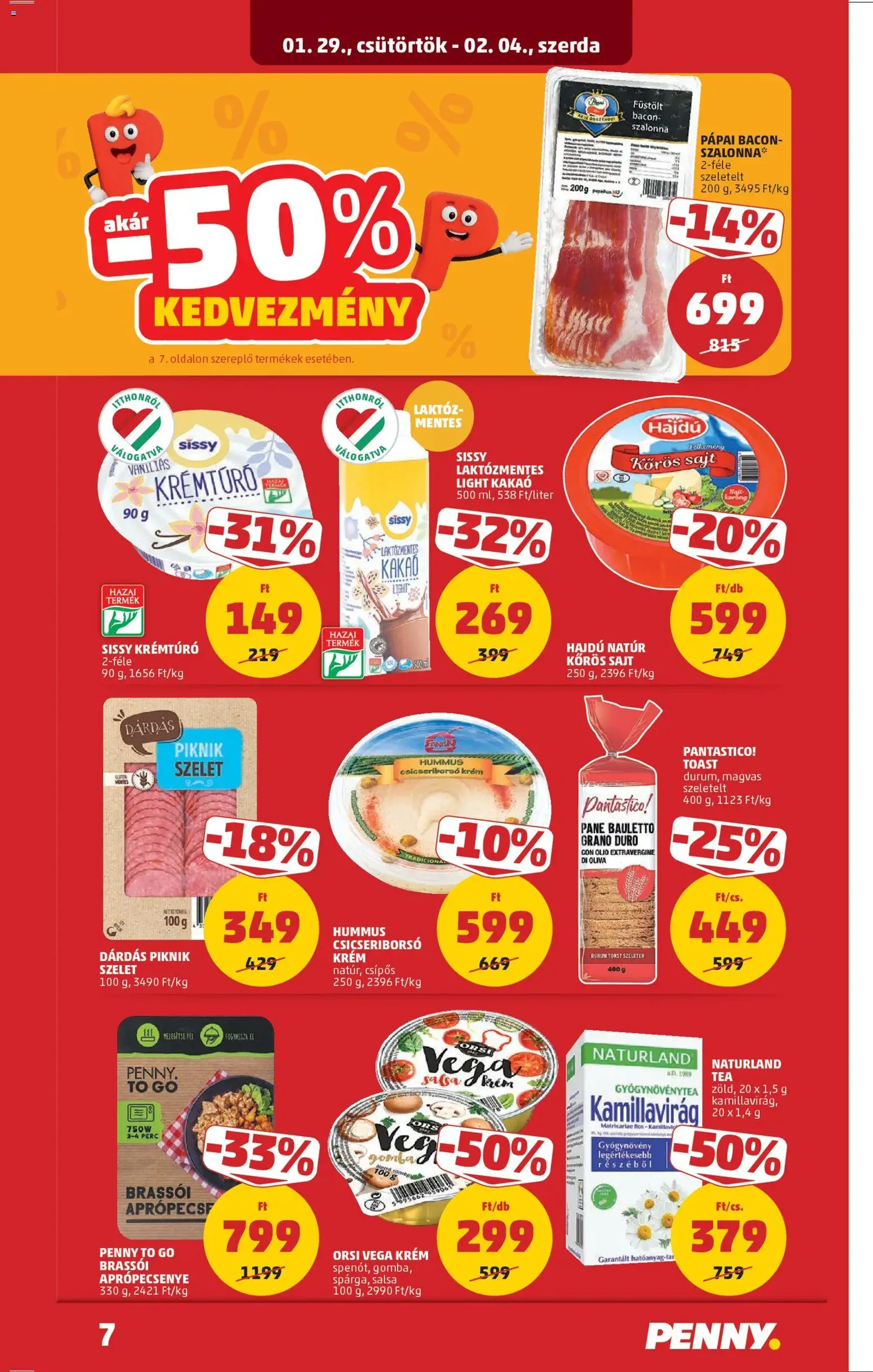 PENNY Akciós újság - 2026.01.29. érvényes szórólap 11 oldal 42 oldalból